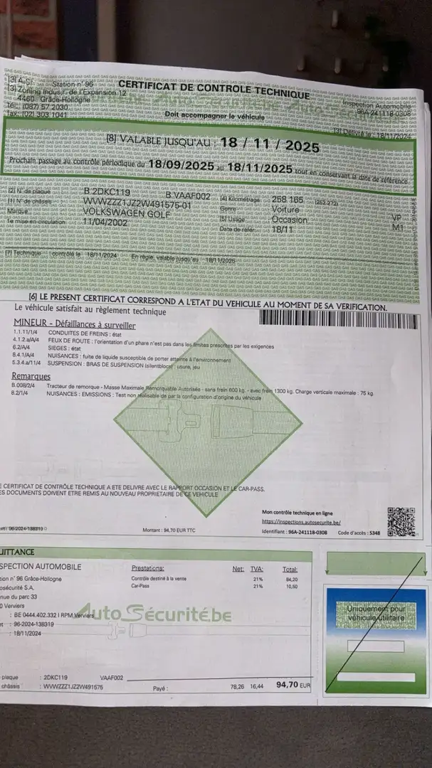 Volkswagen Golf 1.9 TDi - 1