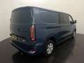 Ford Transit Custom e-Transit 65kWh L2H1 LIMITED l DUBBEL CABINE l 100 Blauw - thumbnail 3