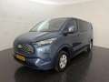 Ford Transit Custom e-Transit 65kWh L2H1 LIMITED l DUBBEL CABINE l 100 Blauw - thumbnail 1