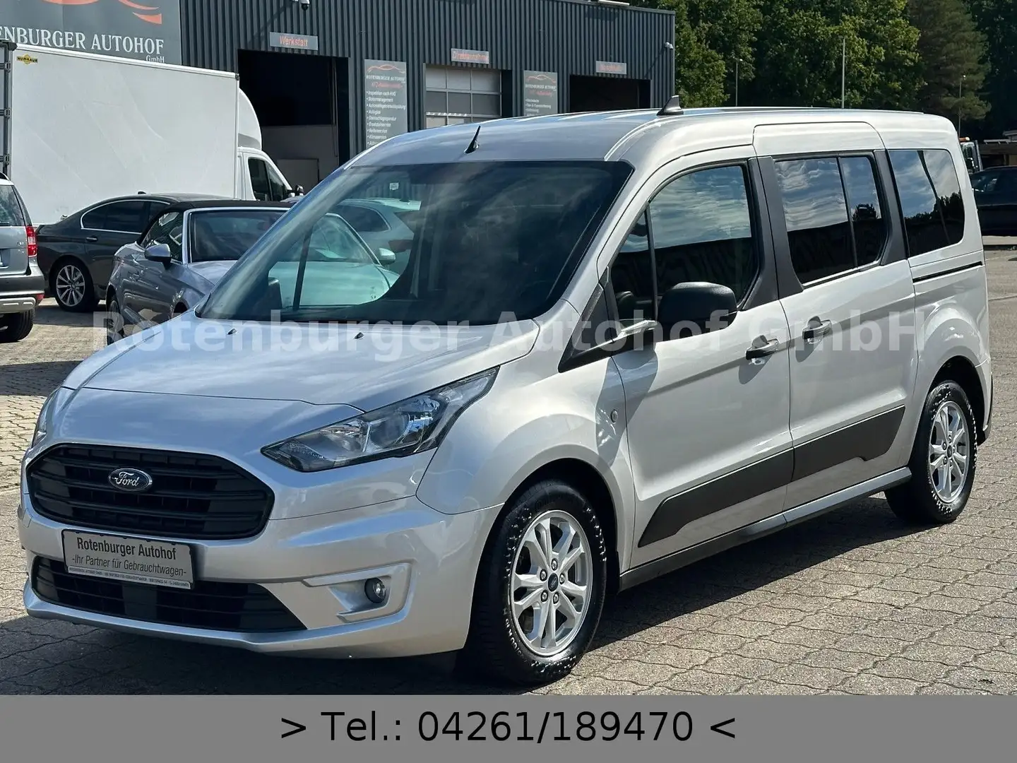 Ford Transit Connect 1.5 TDCI*230*L2*S&S*5-SITZE*1.HD Silber - 2
