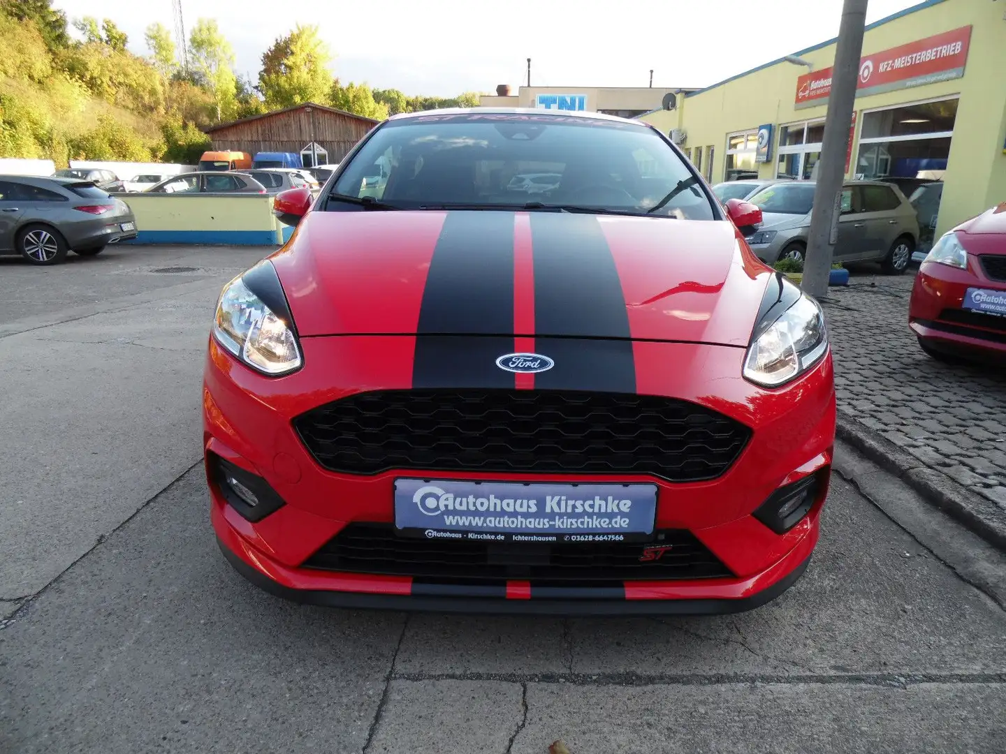 Ford Fiesta ST-Line/Navi/Kamera/Temp./PDC Rouge - 2