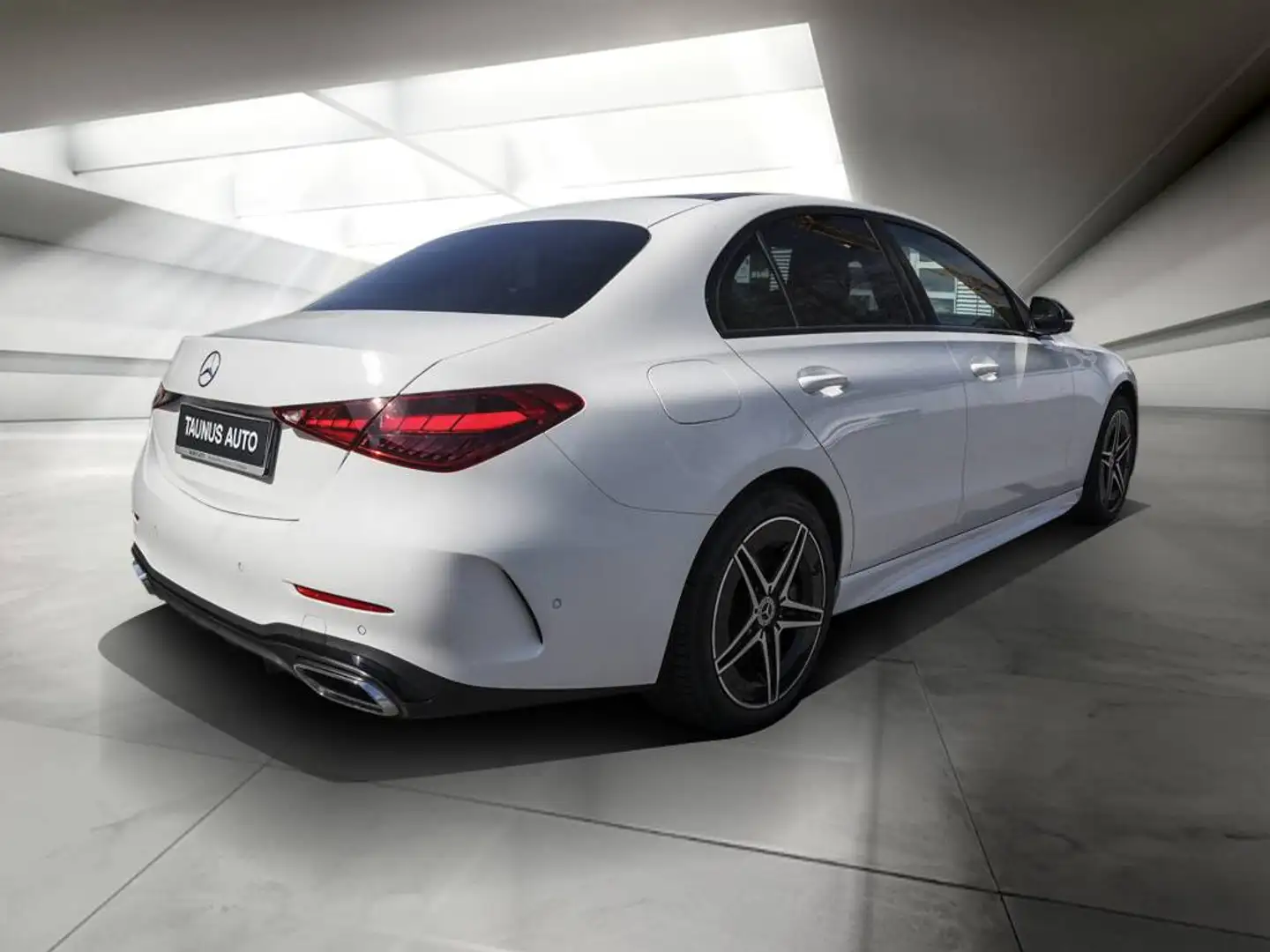 Mercedes-Benz C 300 de AMG-LINE PANO AHK NIGHT DIGITAL-LIGHT Blanco - 2