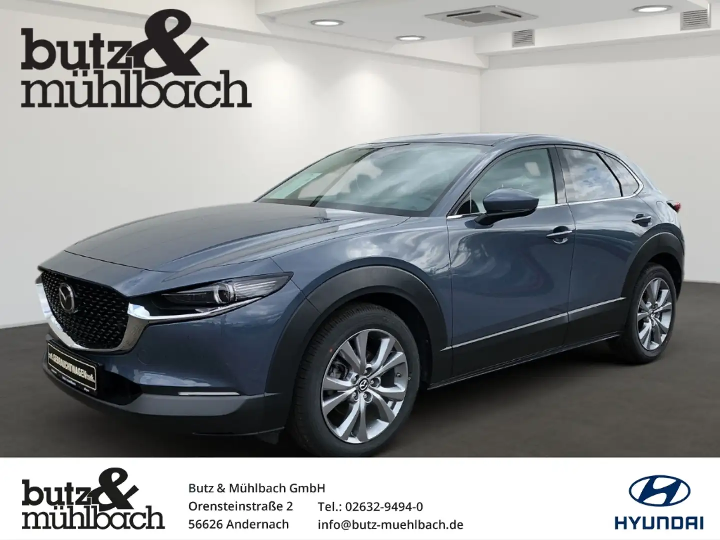 Mazda CX-30 Selection 2WD 2.0 SKYACTIV-G M Hybrid 150 EU6d Gris - 1