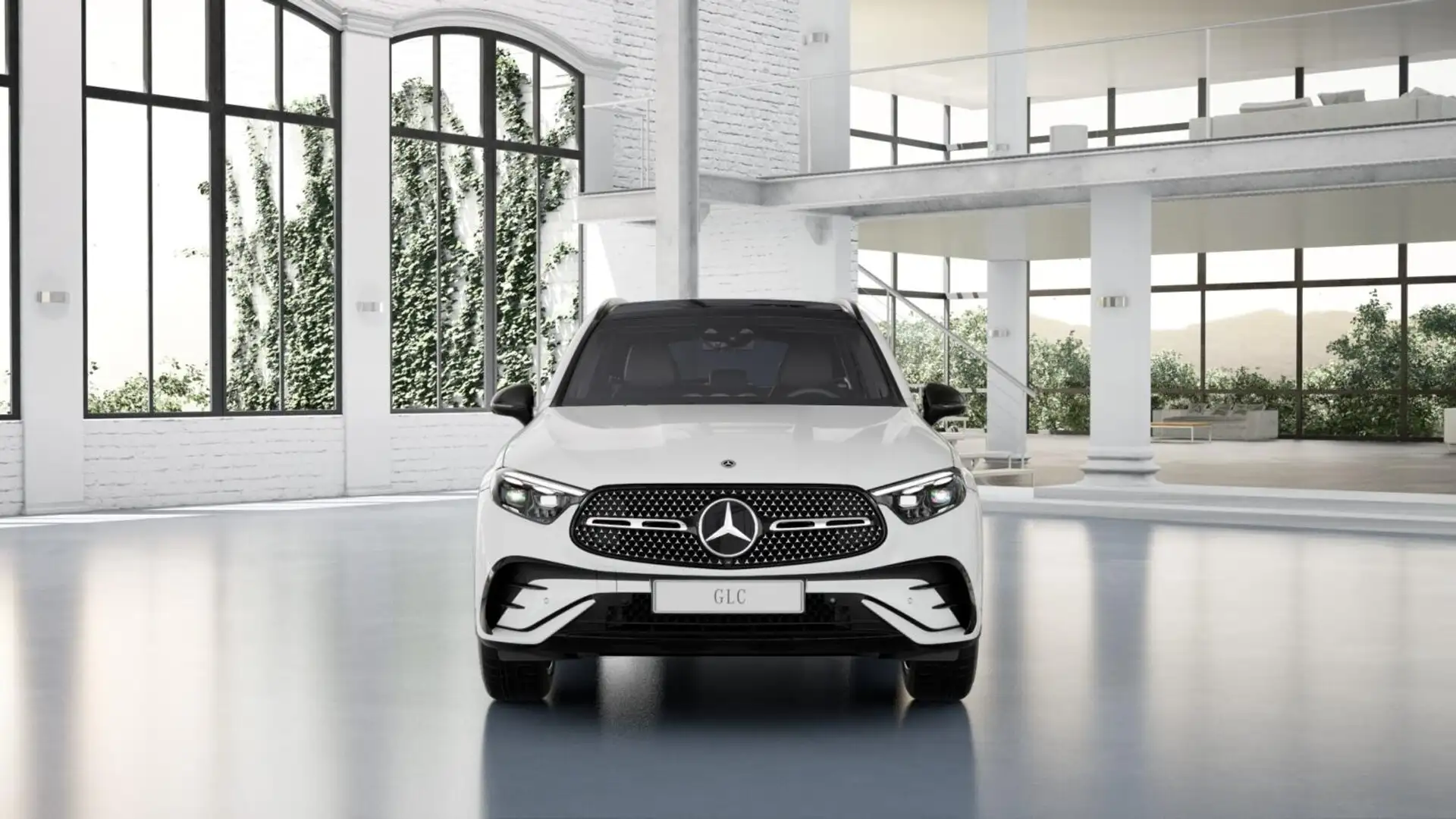 Mercedes-Benz GLC 300 de 4M AMG+Night+Pano+Sitzklima+Distro+ Weiß - 2
