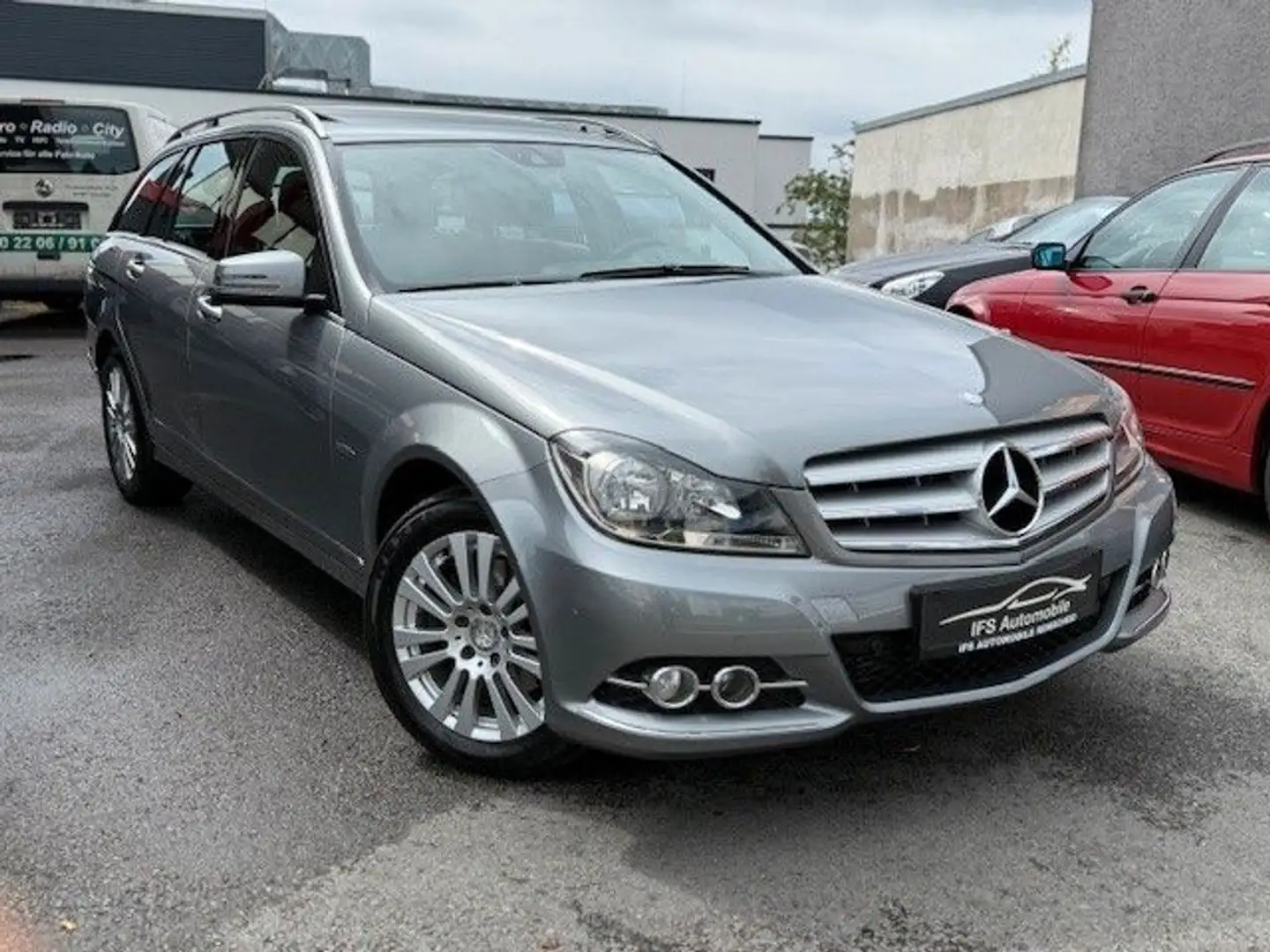 Mercedes-Benz C 200 Avantgarde * NAVI*TEILLEDER*SHZ*KETTE NEU Plateado - 2