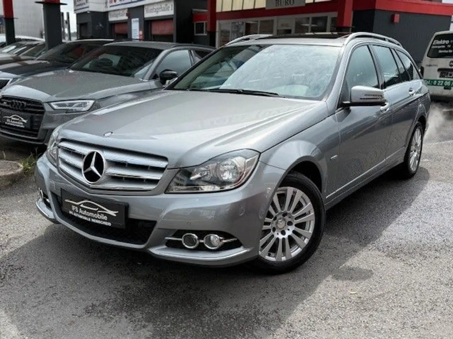 Mercedes-Benz C 200 Avantgarde * NAVI*TEILLEDER*SHZ*KETTE NEU Plateado - 1
