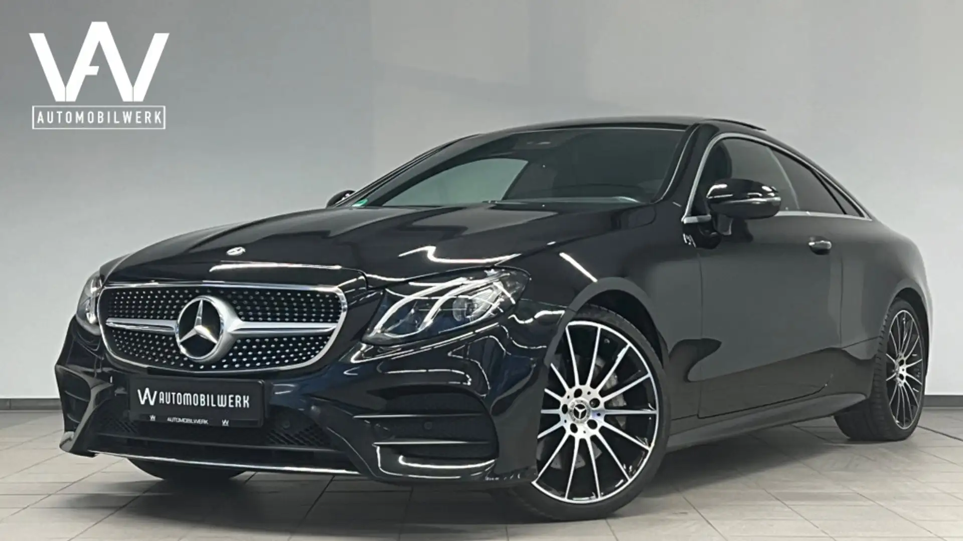 Mercedes-Benz E 350 Coupe|AMG |WIDESCREEN |PANO |LED |KAM|20 Negru - 1