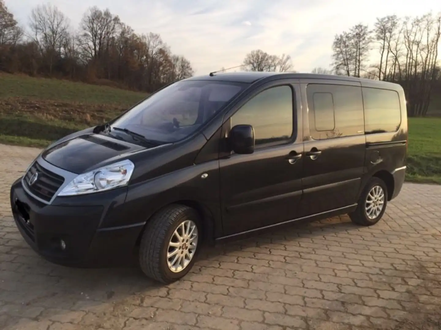 Fiat Scudo Panorama Execlusiv 10 L1H1 Multijet Power 2015 Noir - 2