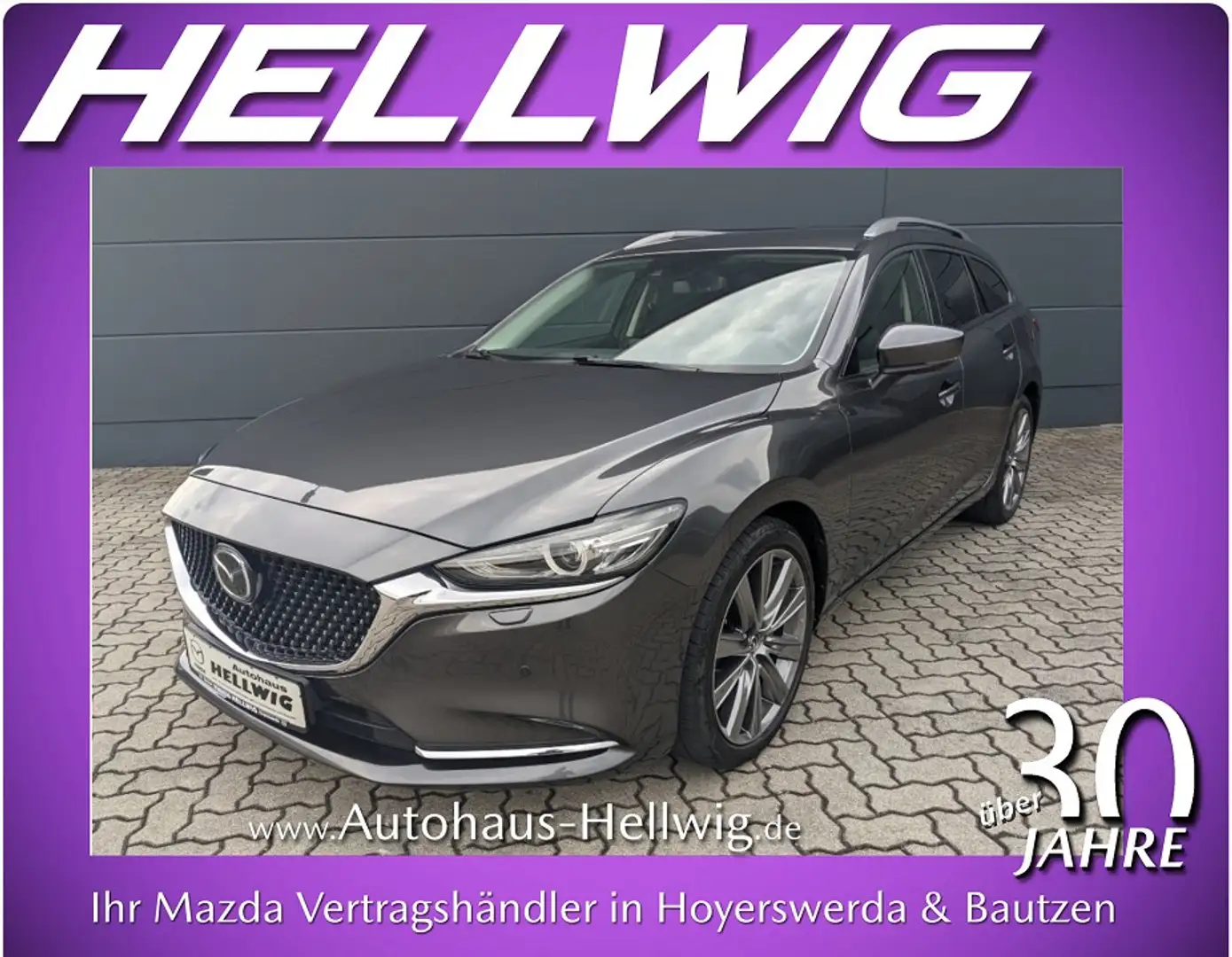 Mazda 6 Kombi 2.0l Sports-Line AHK Bose Matrix-LED Grau - 1
