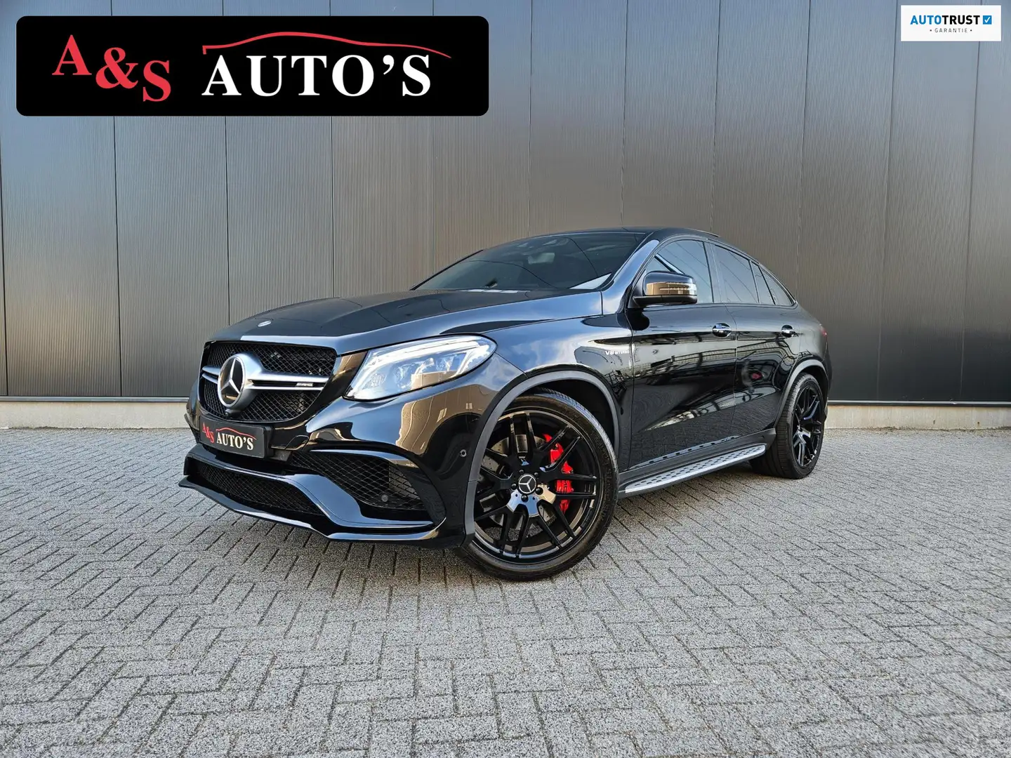 Mercedes-Benz GLE 63 AMG Coupé S 4MATIC Luchtvering Panodak 360 camera Memo Zwart - 1