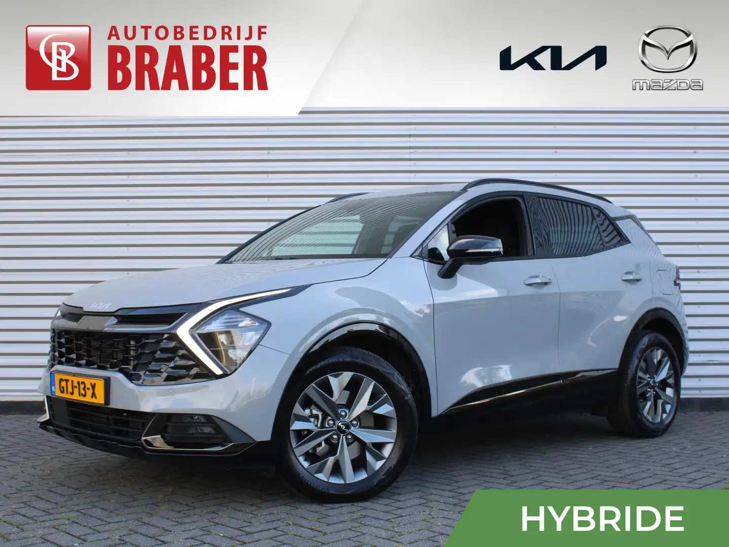 Kia Sportage 1.6 T-GDi Hybrid Dark Edition | Stuur-/stoelverwar Grijs - 1