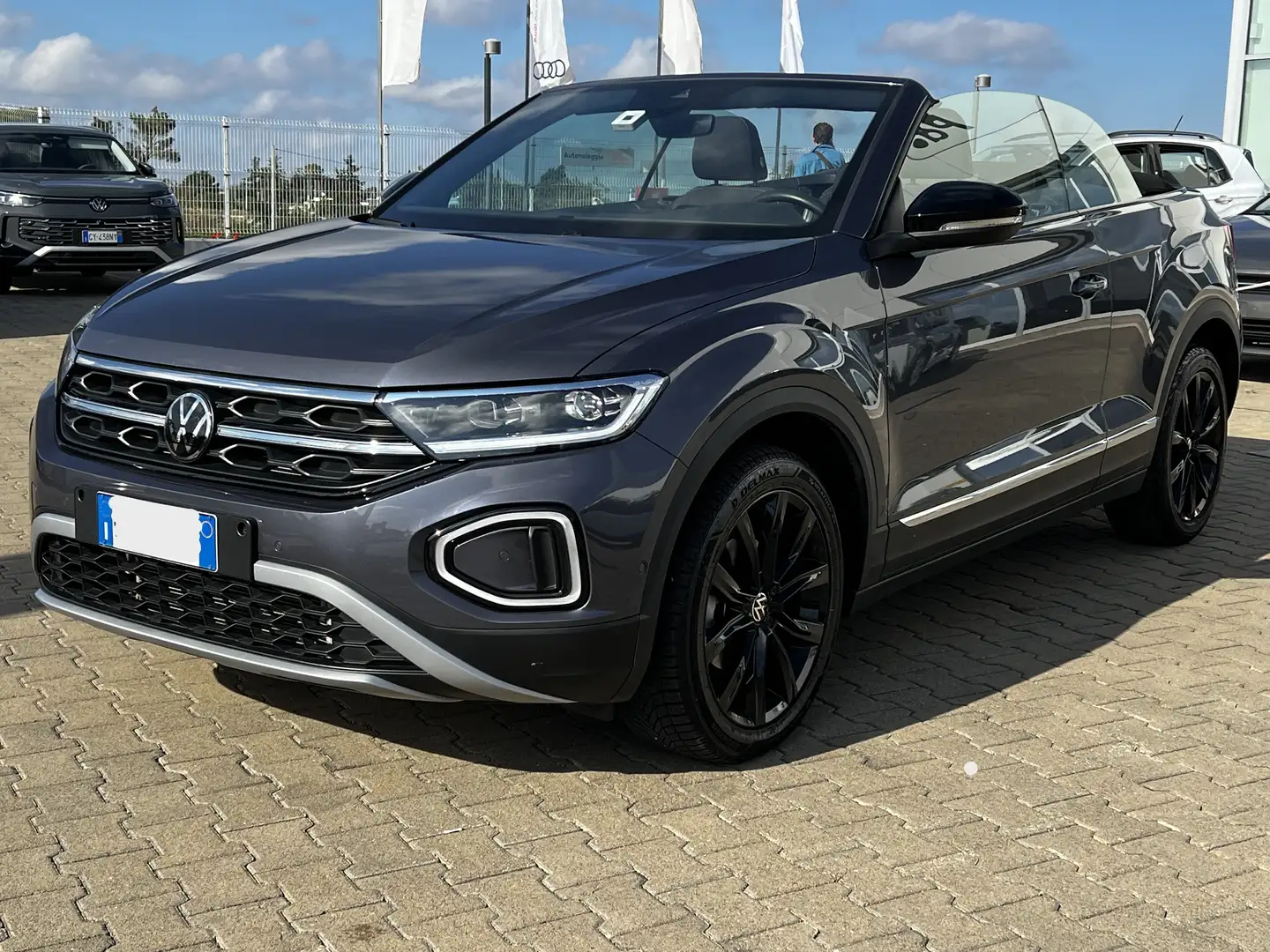 Volkswagen T-Roc T-Roc Cabriolet 1.5 tsi Style dsg Gris - 1