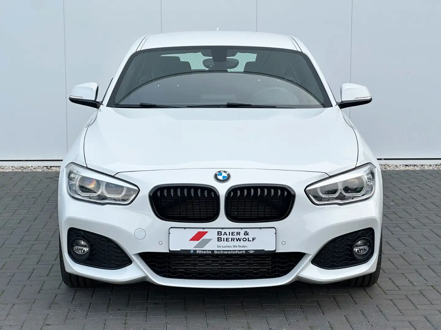 BMW 120 d M Sport LIM. LED NAVI SHZ PDC 1.HAND BMW SH Weiß - 2