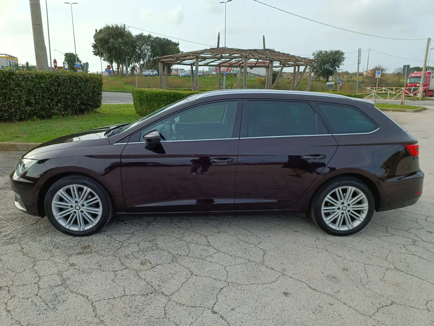 SEAT Leon Leon III 2017 ST ST 2.0 tdi Xcellence 150cv dsg Marrone - 2