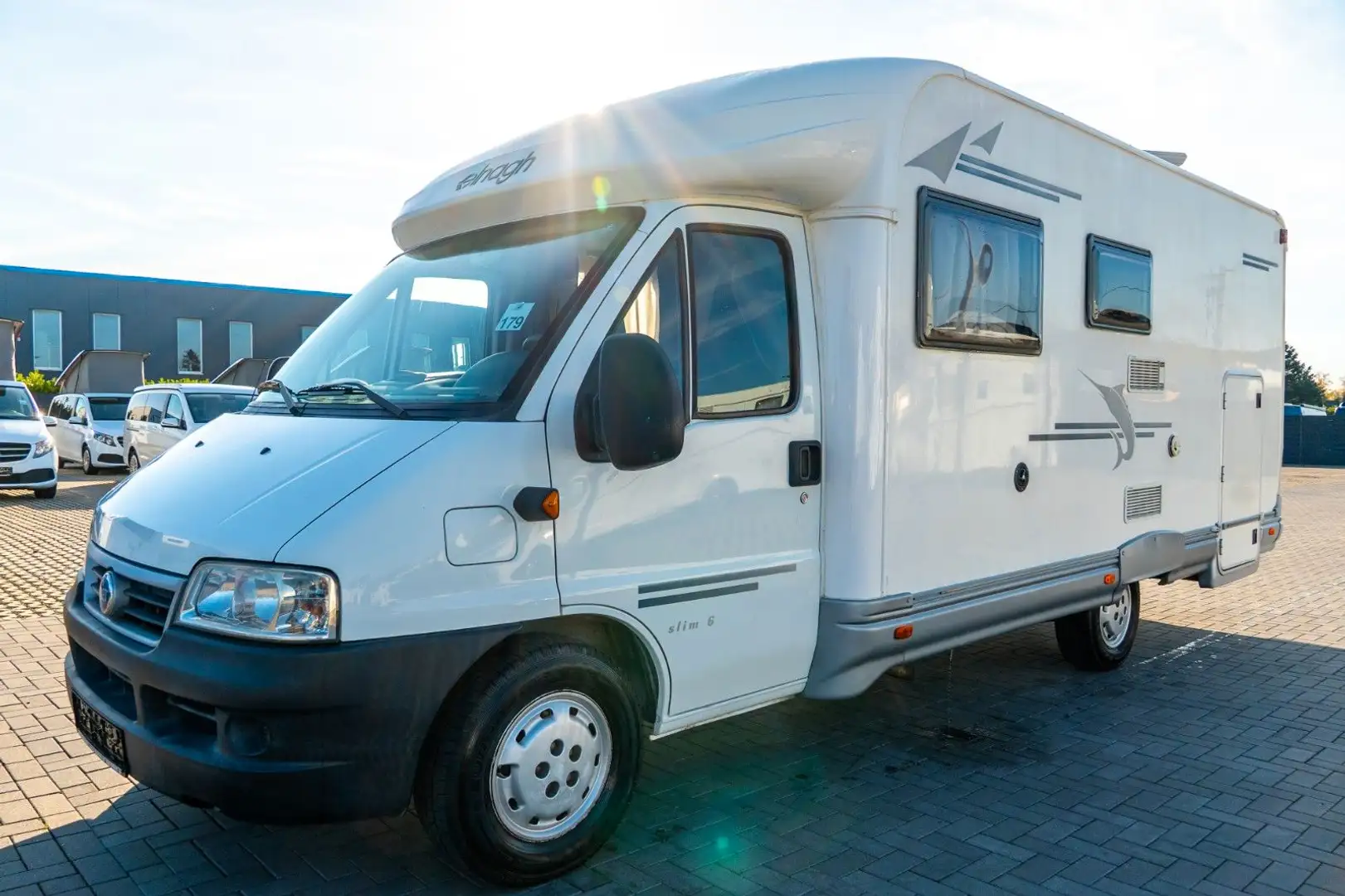 Elnagh Slim 6 *2xSolar*SAT*Markise*Radträger*Klima*Temp Weiß - 2