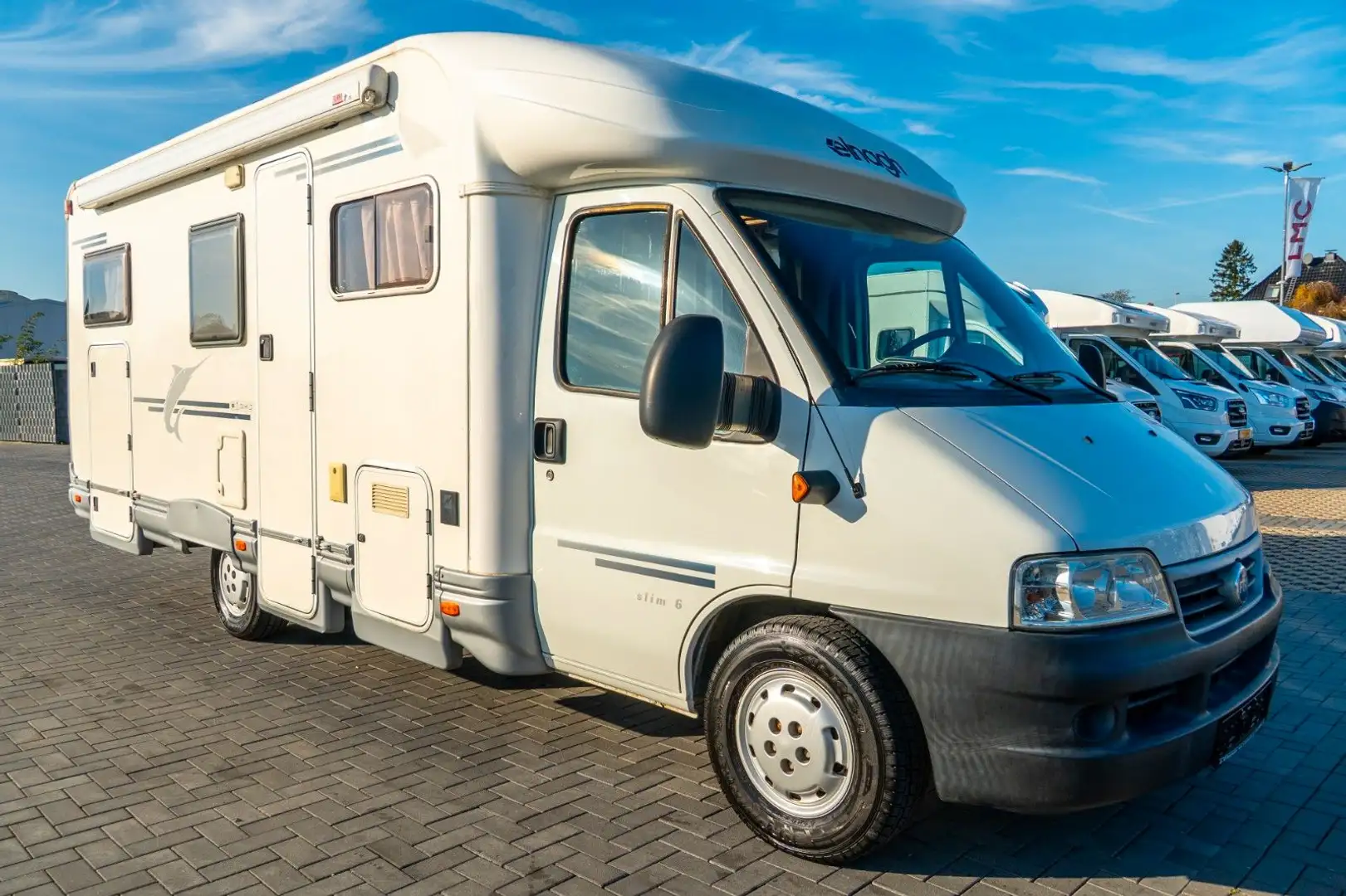 Elnagh Slim 6 *2xSolar*SAT*Markise*Radträger*Klima*Temp Weiß - 1