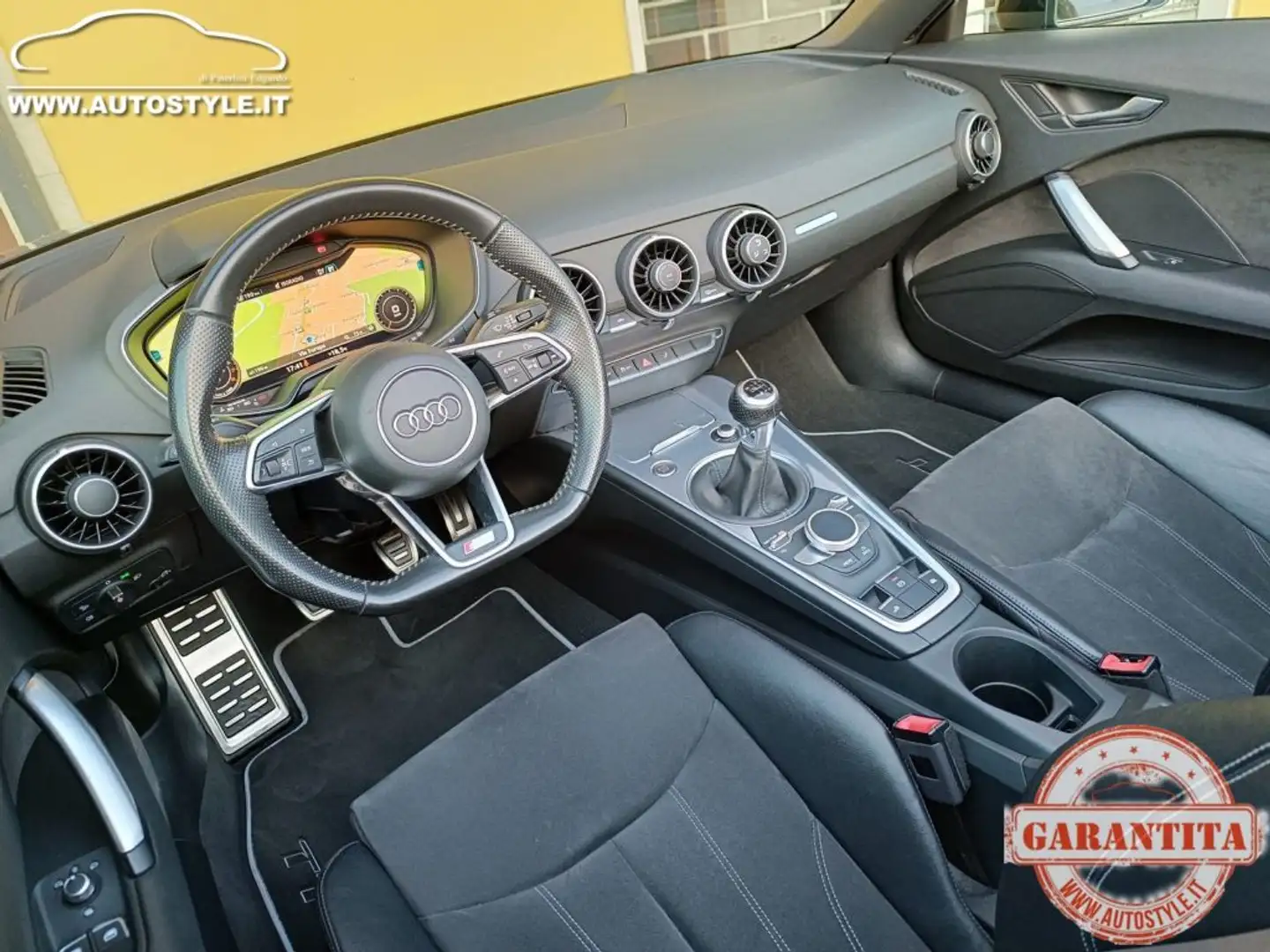 Audi TT Roadster 1.8 TFSI 180Cv S-LINE Cabrio SLine Negro - 2