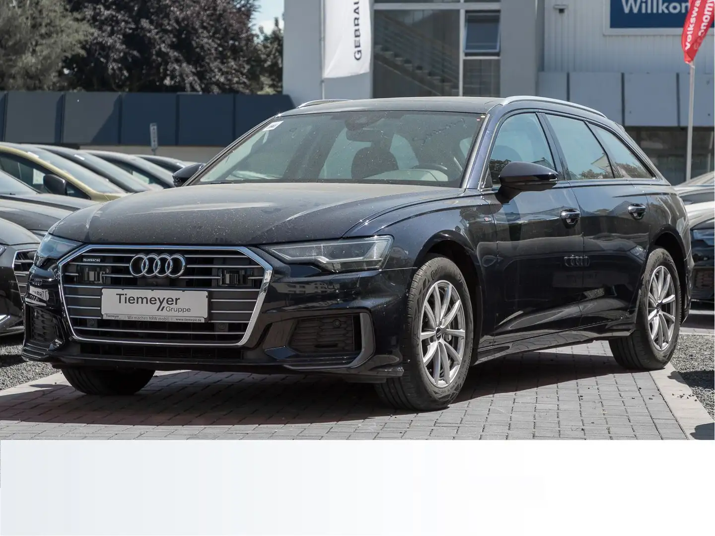 Audi A6 40 TDI Q S LINE LED PDC NAVI AHK Blau - 2