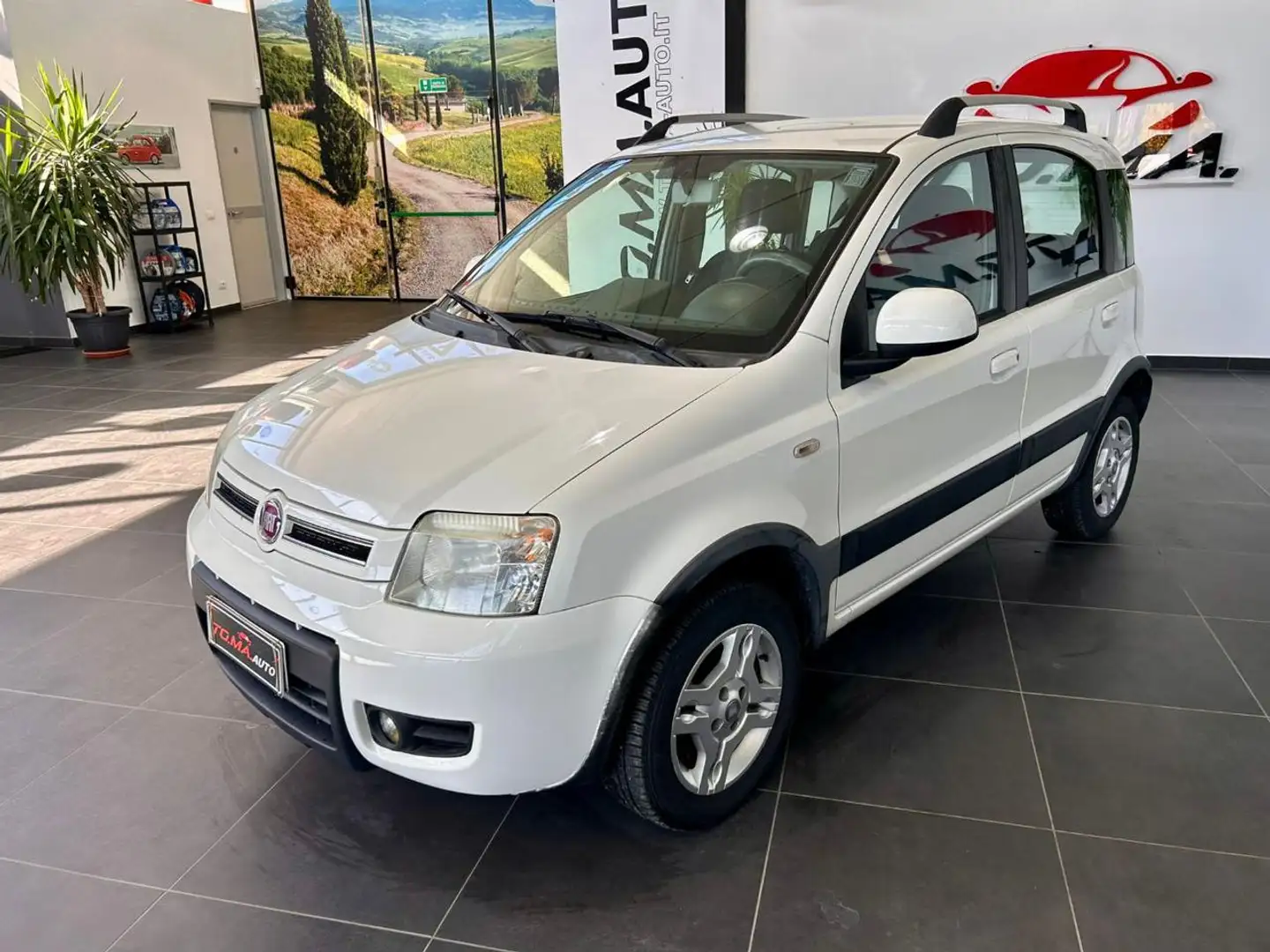 Fiat Panda 1.2 Cross Natural Power Blanc - 1