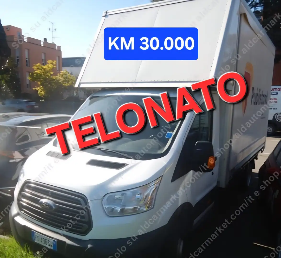 Ford Transit 2.0tdci 170cv CENTINATO + AVANCORPO Km 30.000 Bianco - 2