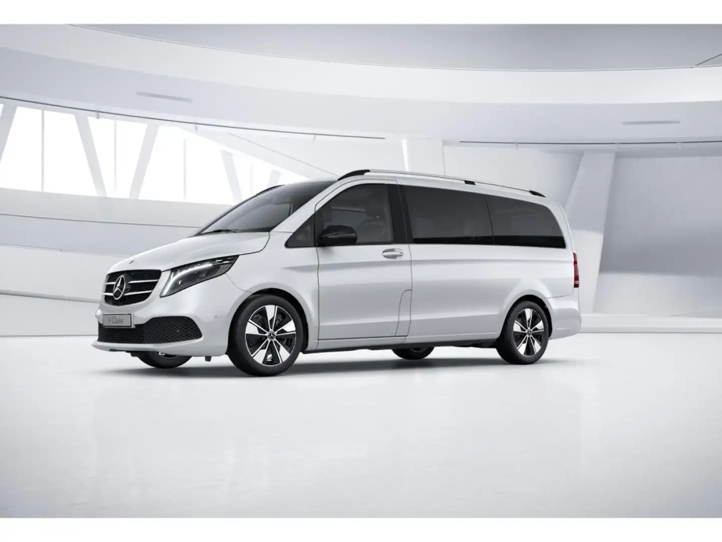 Mercedes-Benz V 220 d 4M ED Lang Night*StdHz*Kam*Easy-P*LEDils Weiß - 2