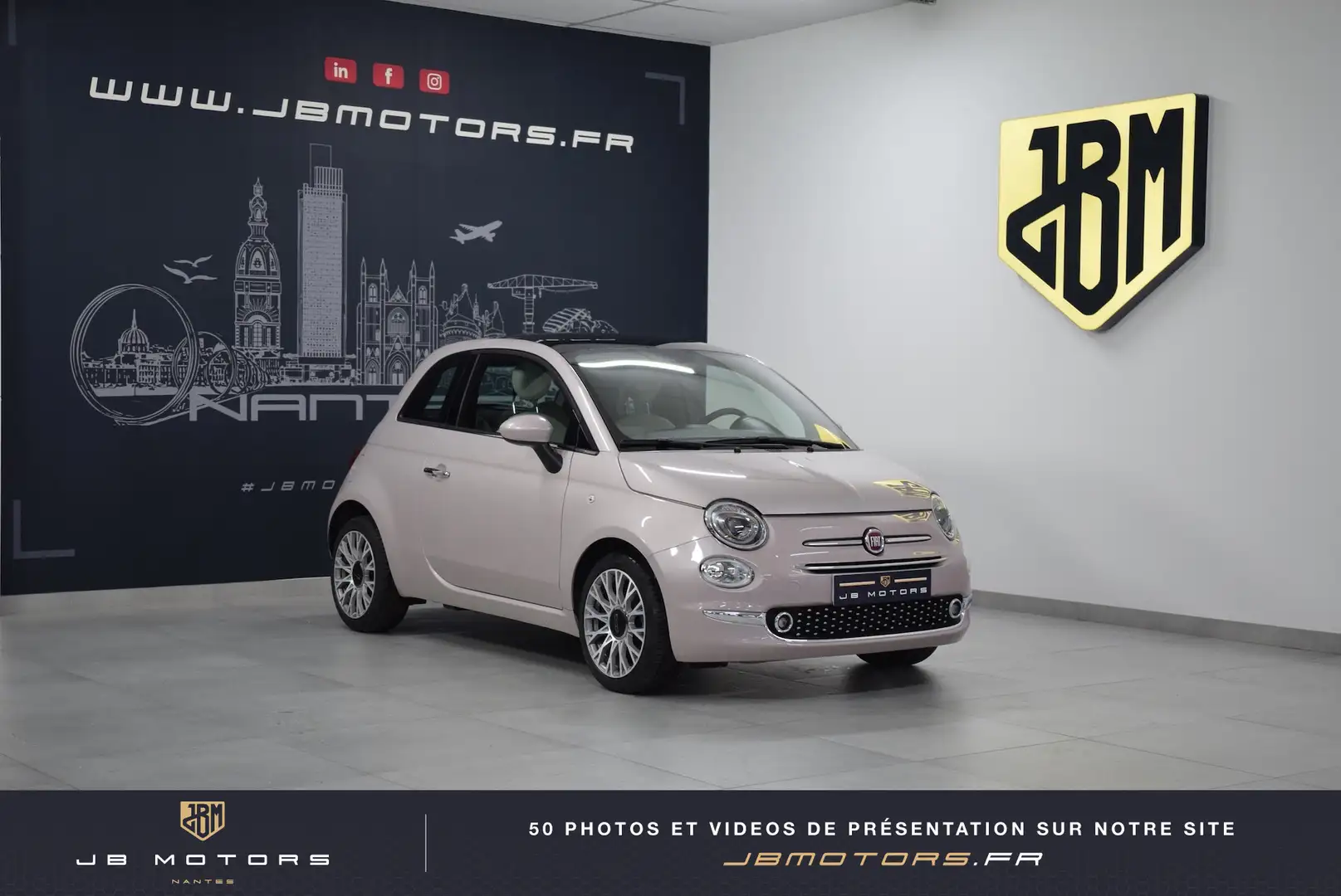 Fiat 500 1.0 70 ch Hybride BSG S/S Star Rouge - 1