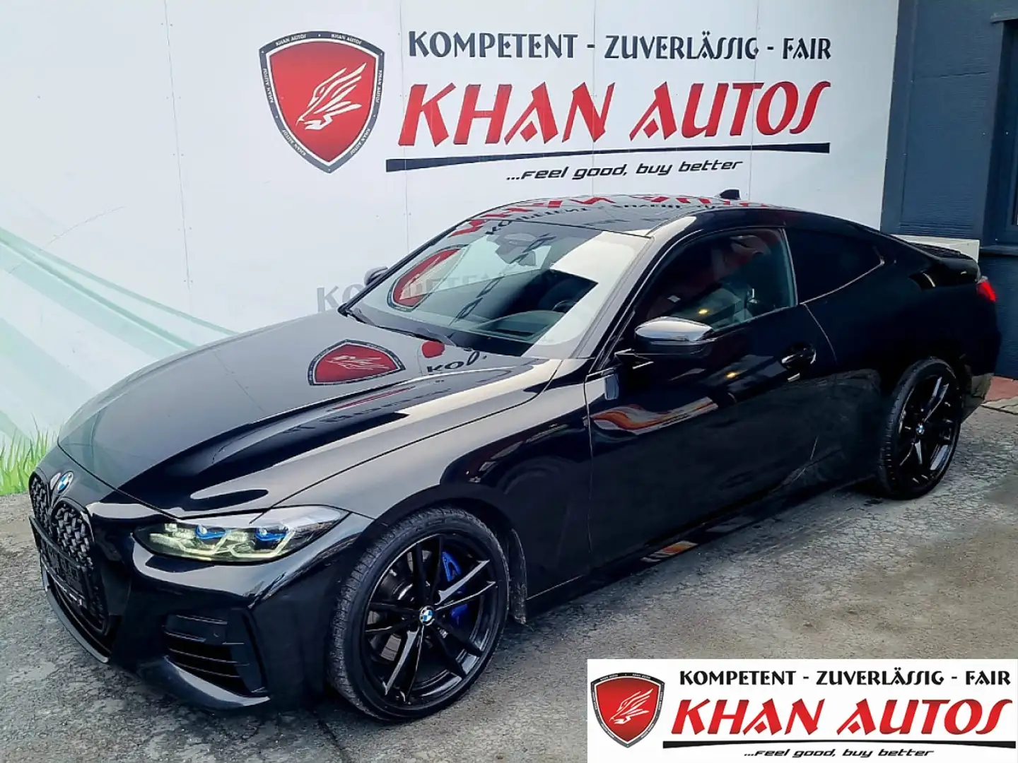 BMW M4 440d 48 V Coupe xDrive Aut. *M-Paket*Schiebedac... Schwarz - 1