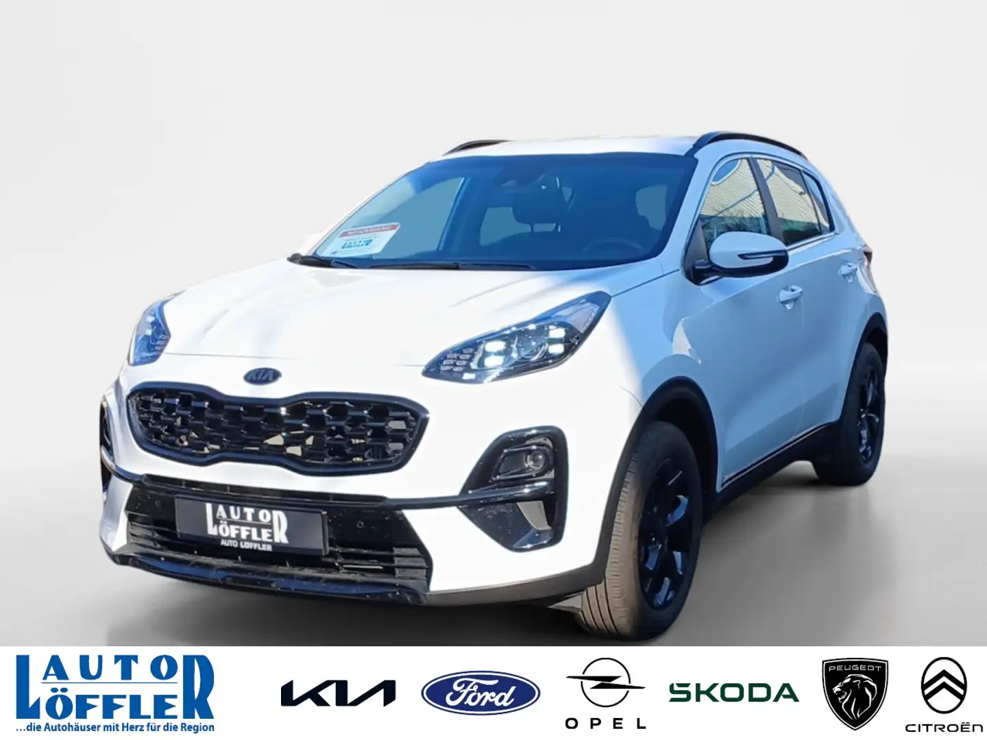 Kia Sportage Black Edition 1.6 PDC´RFK´TEMPO´NAVI´ Klima Na Bianco - 1