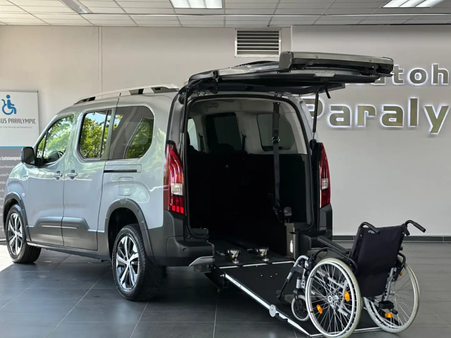 Peugeot Rifter L2 GT-LINE Behindertengerecht-Rampe Grau - 1