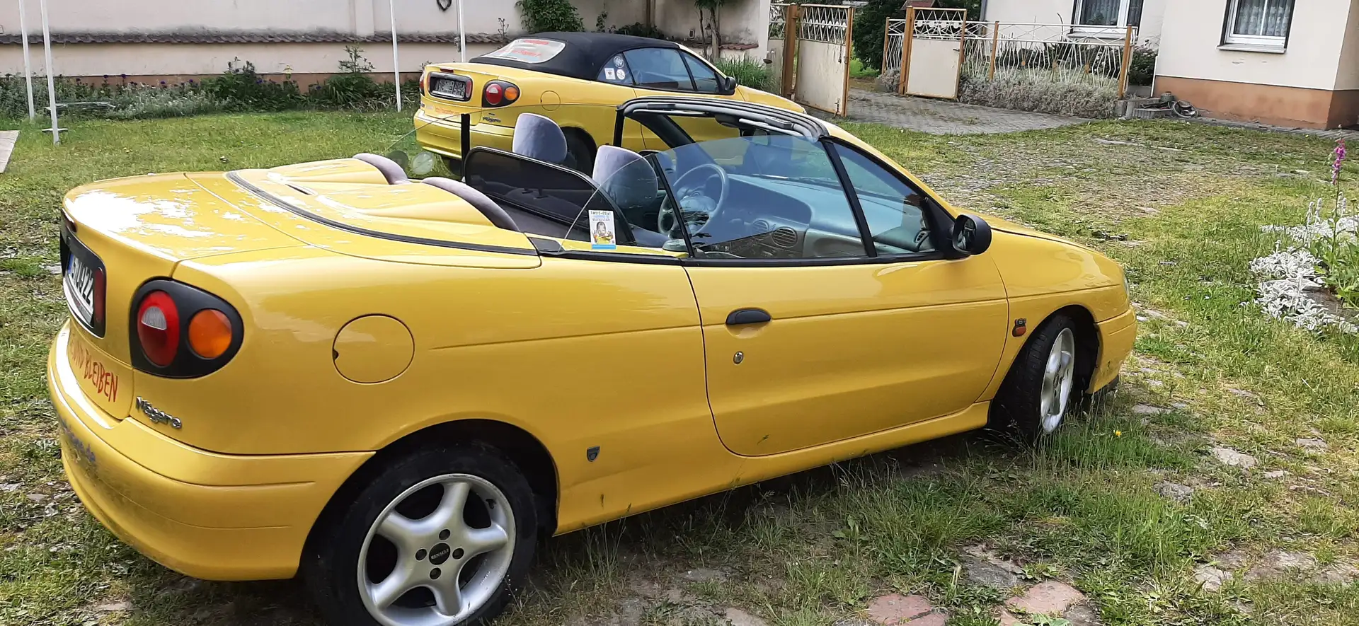 Renault Megane Cabriolet 1.6 Gelb - 2