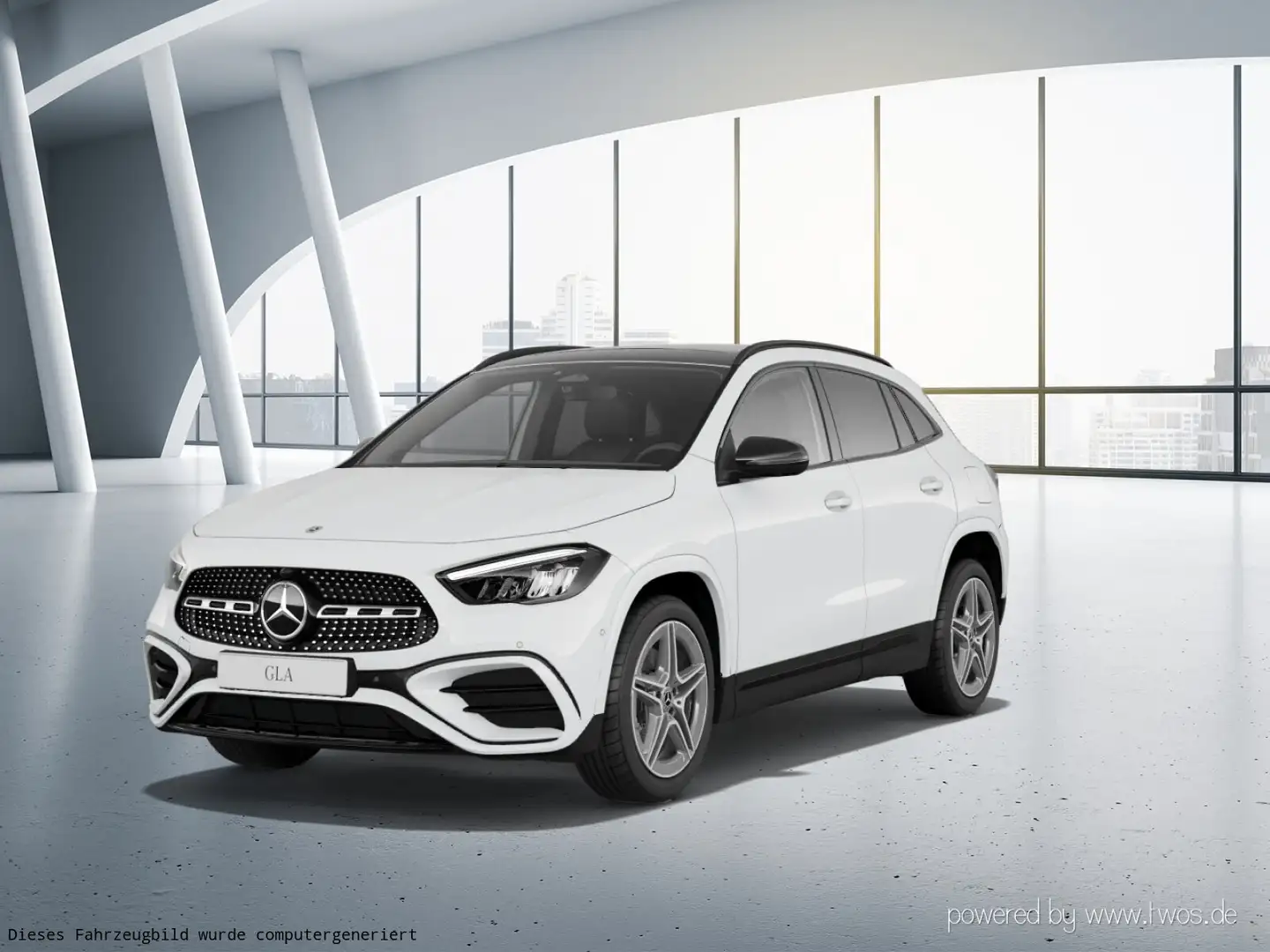 Mercedes-Benz GLA 200 GLA 200 AMG Nightpak PanoDach 360Kam LED AMG Line Weiß - 2