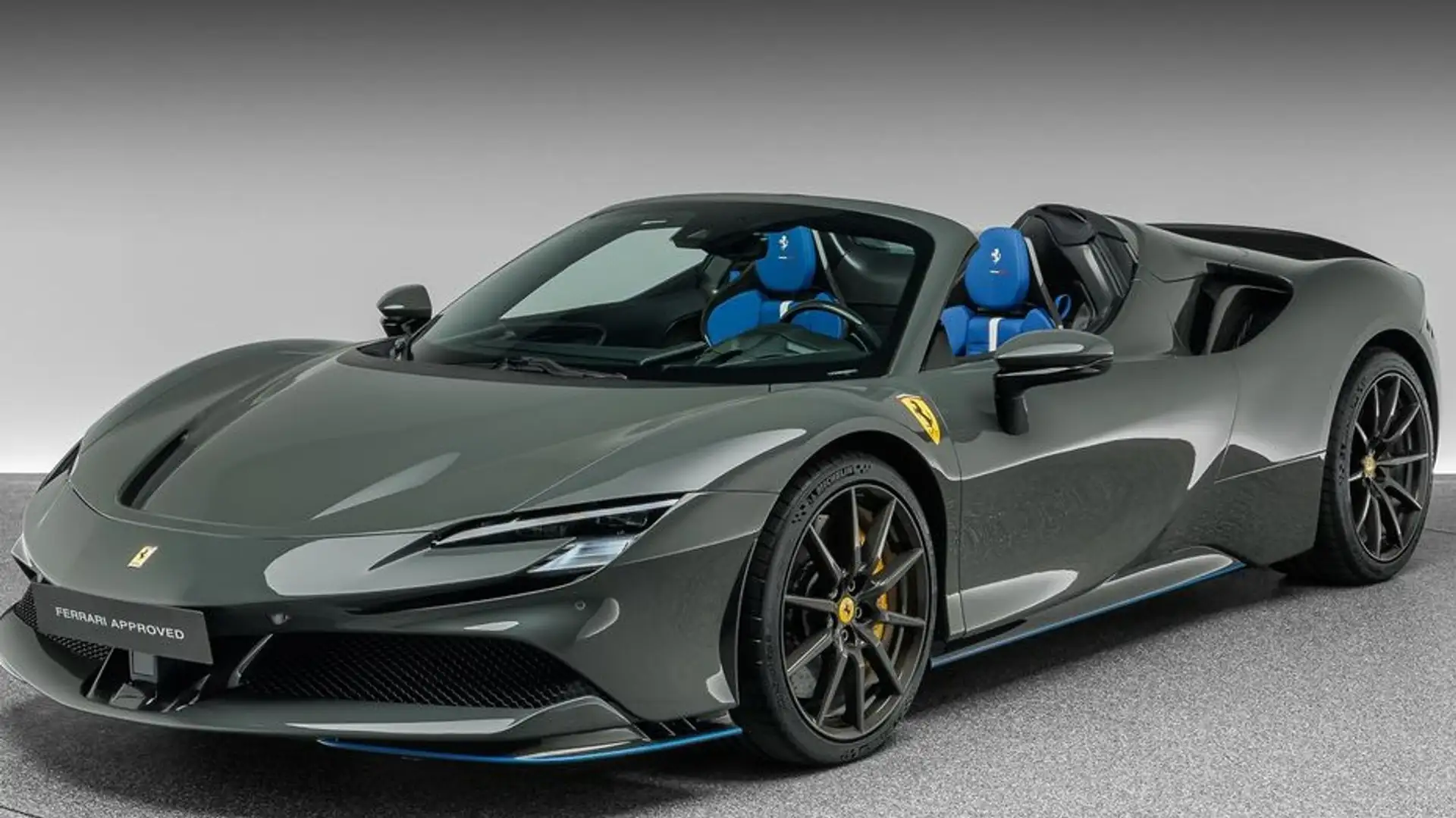Ferrari SF90 Spider Gri - 2