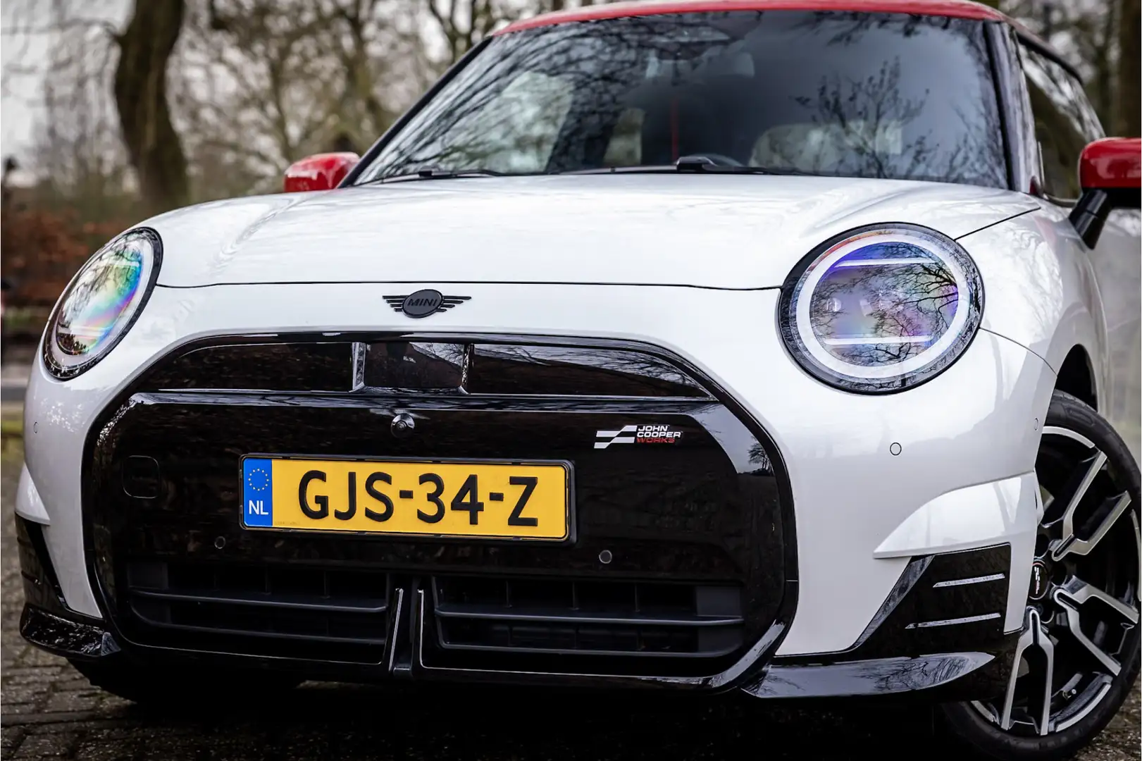 MINI Cooper E Mini JCW Pakket XL Nanuq White Panorama Harman Kar Blanco - 2