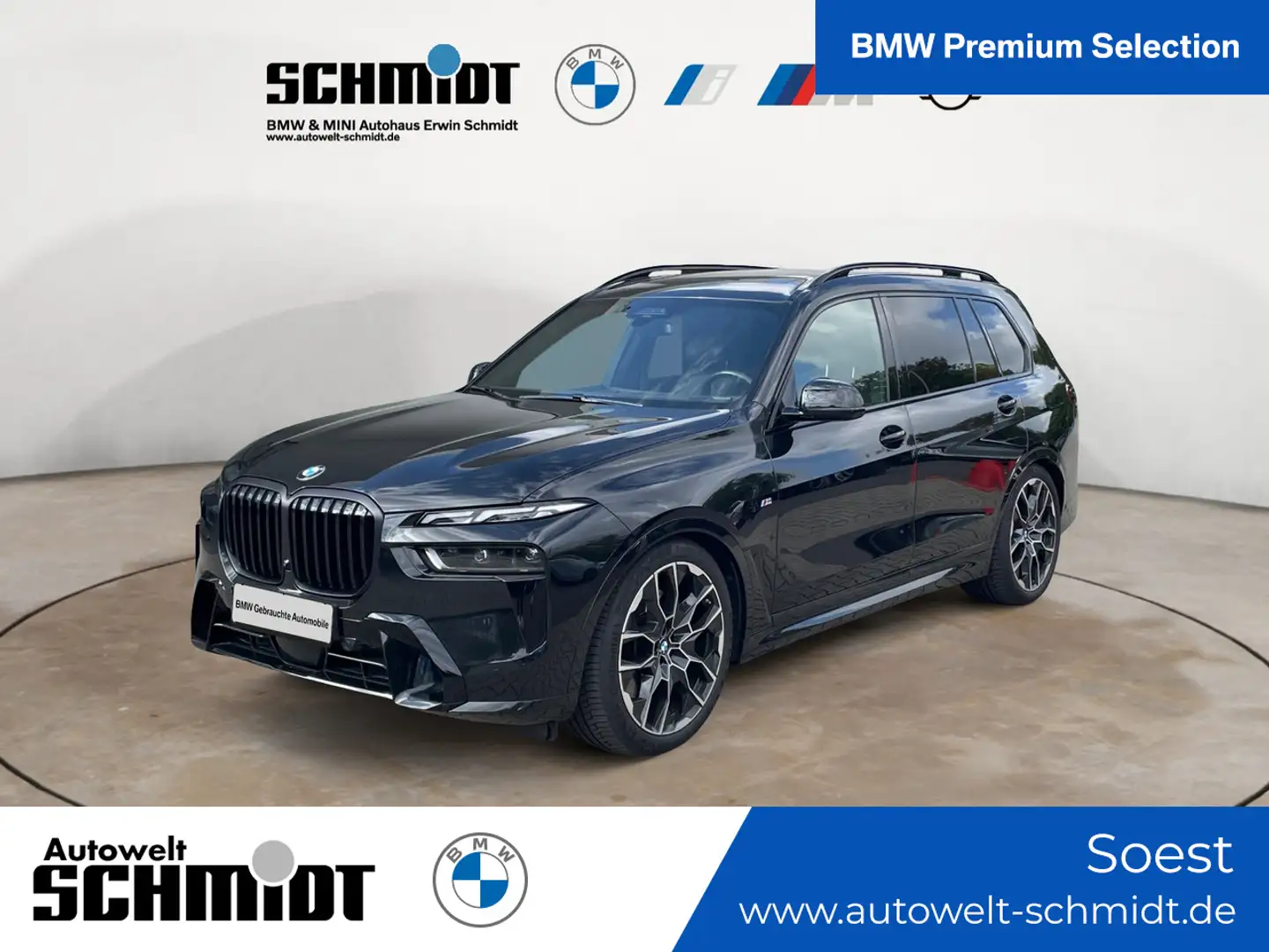 BMW X7 xDrive40d M Sportpaket + GARANTIE-bis-11.2028 Schwarz - 1