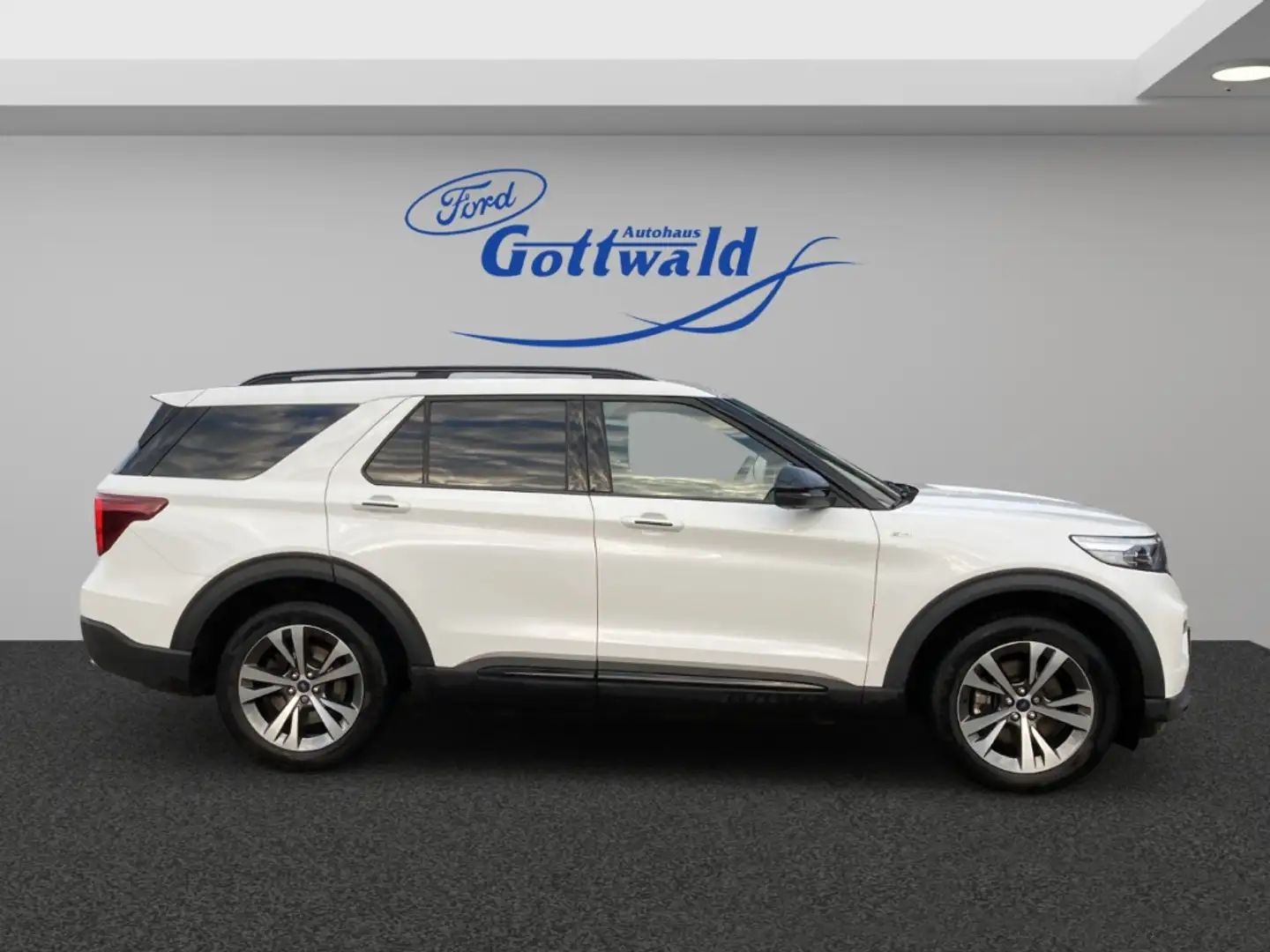 Ford Explorer Plug-in-Hybrid 4x4 ST-Line 3.0 EcoBoost 7Sitzer Pa Weiß - 2