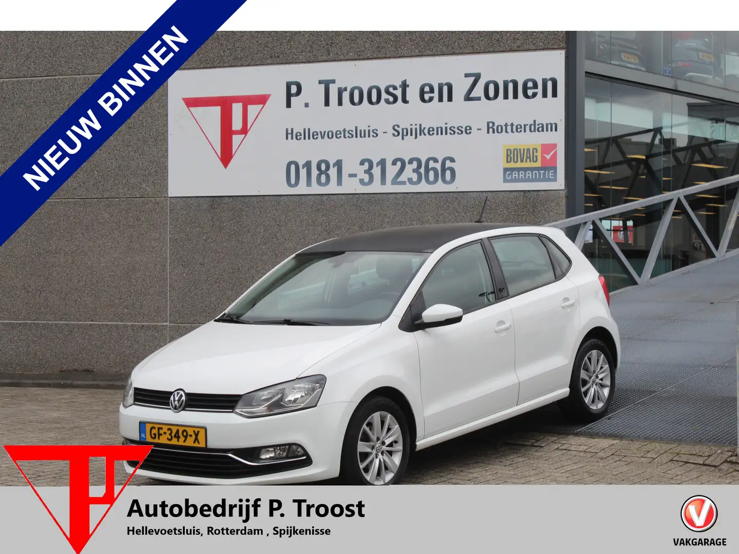 Volkswagen Polo 1.2 TSI Comfortline Climate control/Licht metalen Wit - 1