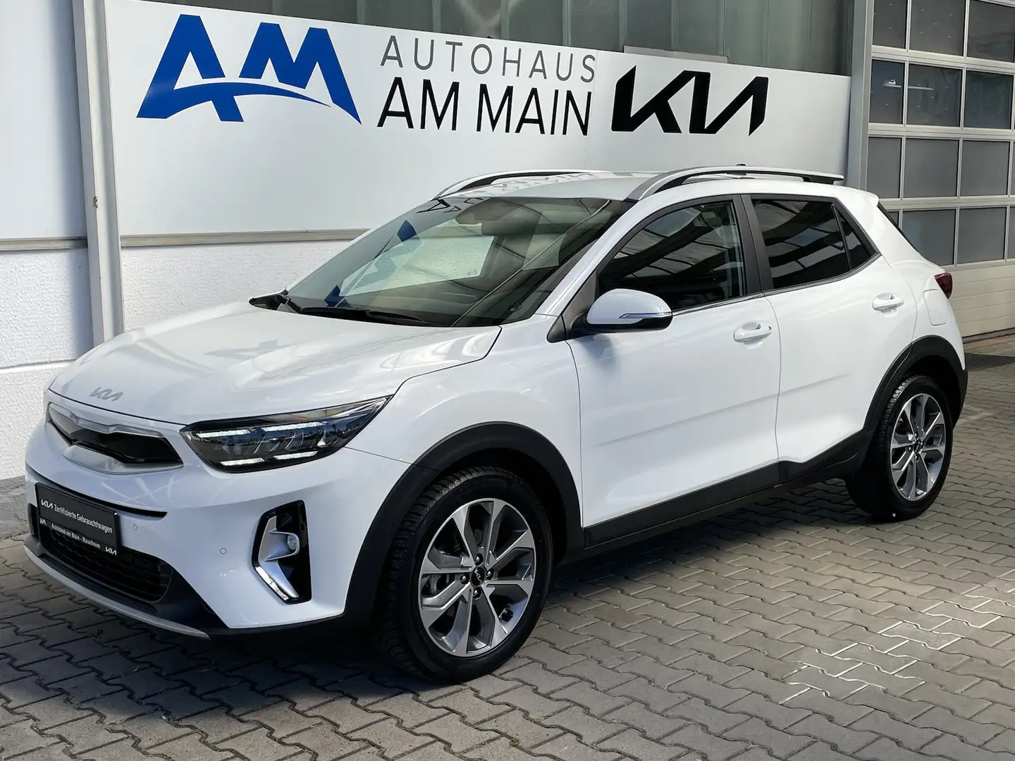 Kia Stonic 1.0T 100 DCT SPIRIT | 48V Weiß - 2