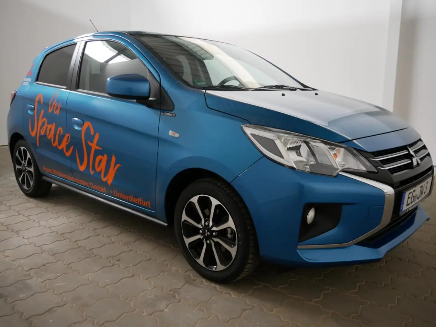 Mitsubishi Space Star Select+ 1,2 l Kamera, Sitzheitzung, Klima uvm. Blau - 2