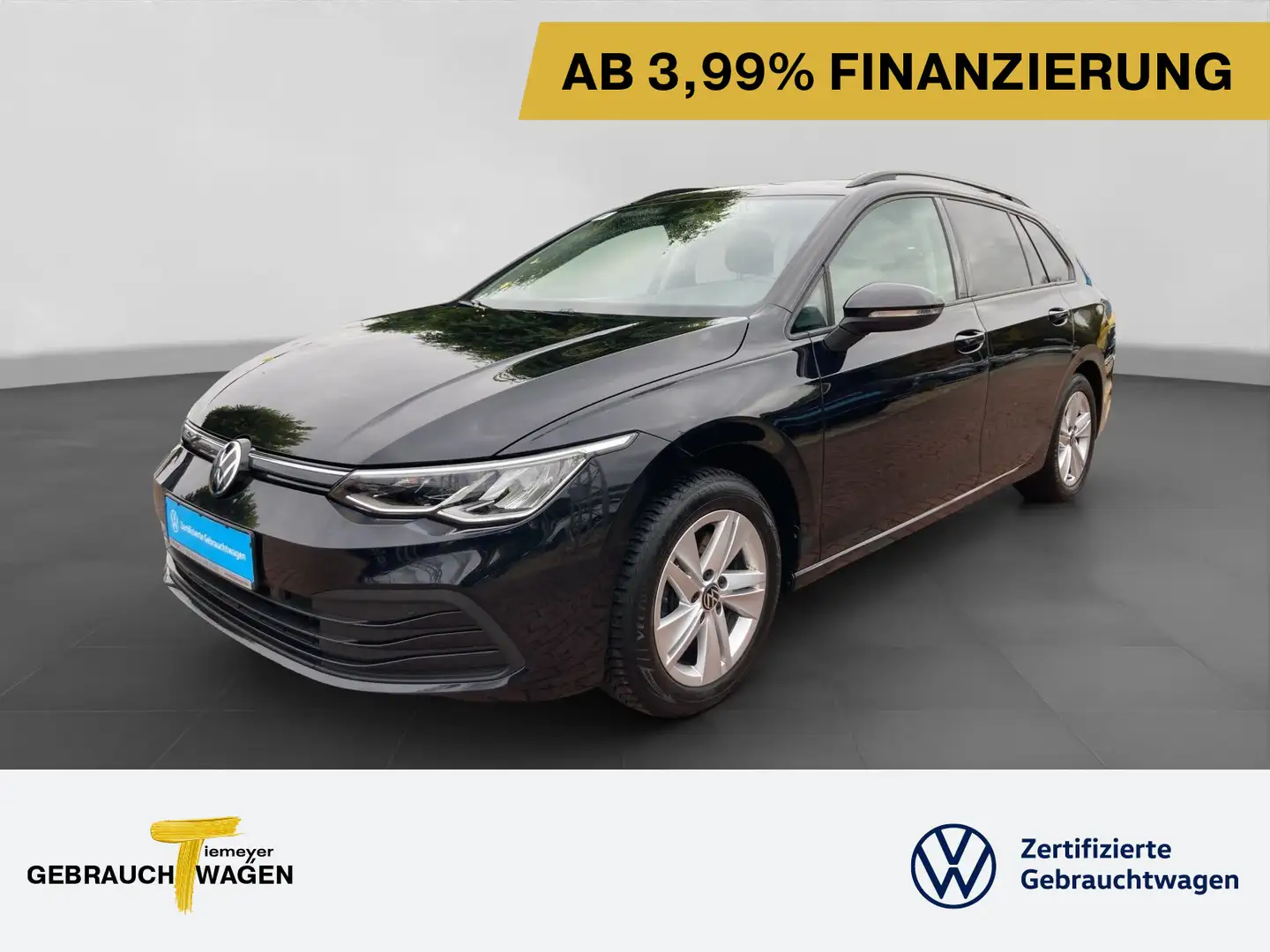 Volkswagen Golf Variant 2.0 TDI DSG AHK SIDE-ASSIST NAVI Schwarz - 1