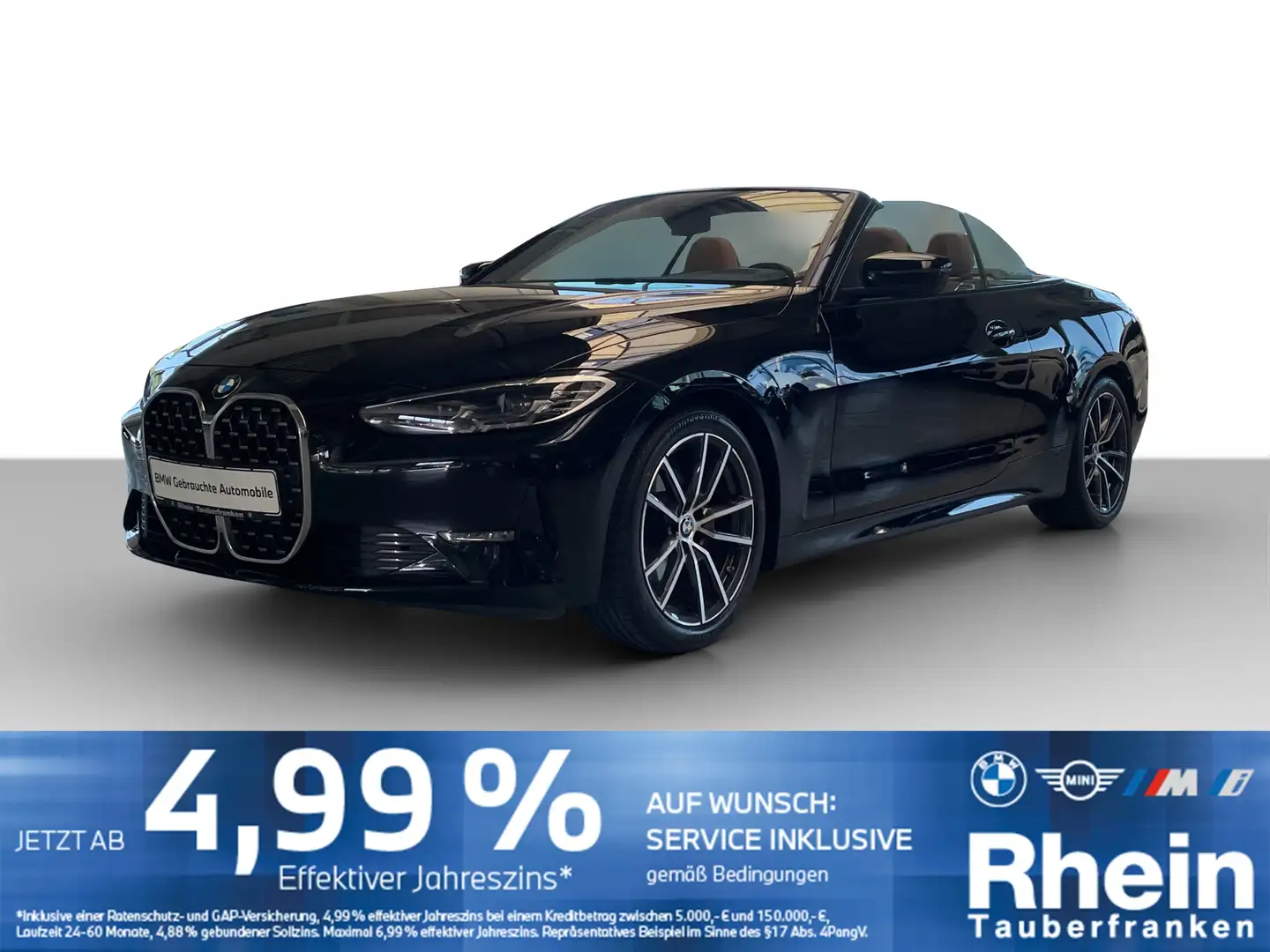 BMW 420 d Komfortzugang*Live Cockpit Prof* Schwarz - 1
