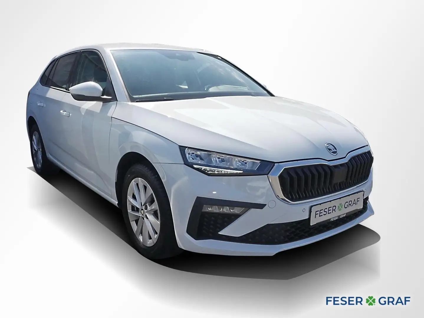 Skoda Scala 1.5 TSI Selection GRA LED Navi RüKa Sitzh. Weiß - 2