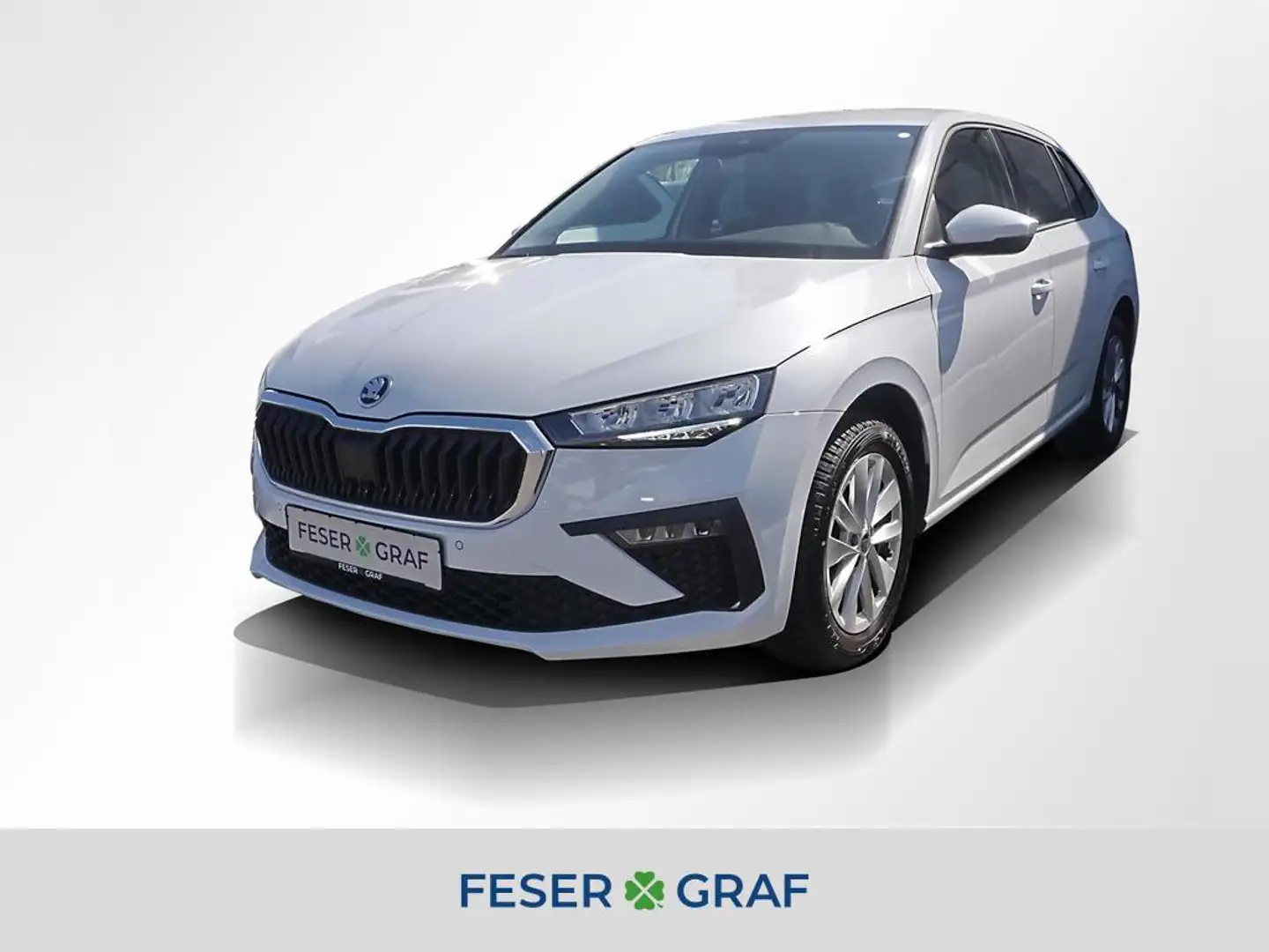 Skoda Scala 1.5 TSI Selection GRA LED Navi RüKa Sitzh. Blanc - 1