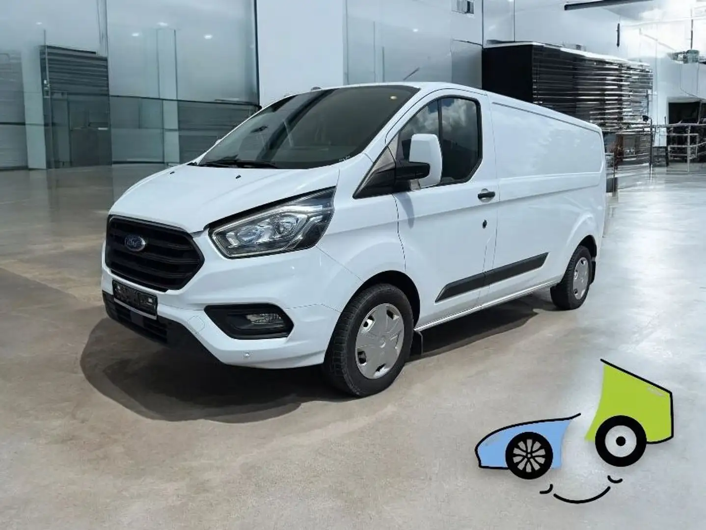 Ford Transit Custom Kasten 300 L2 Trend/AHK/CarPlay Weiß - 1