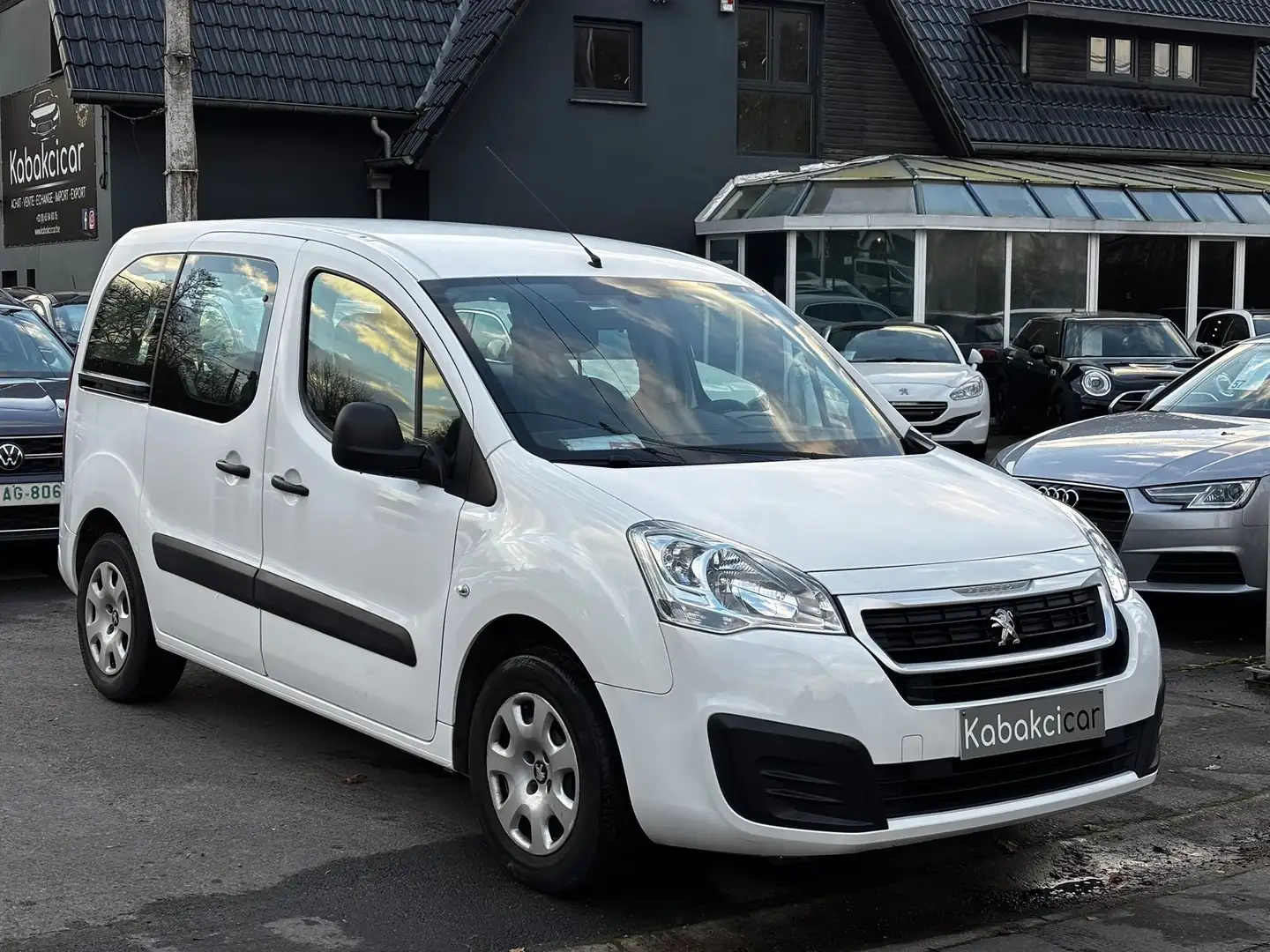 Peugeot Partner Tepee 1.6 HDI100cv/A.C/CAPT AR/RADIO/GARANTIE 1AN Wit - 1