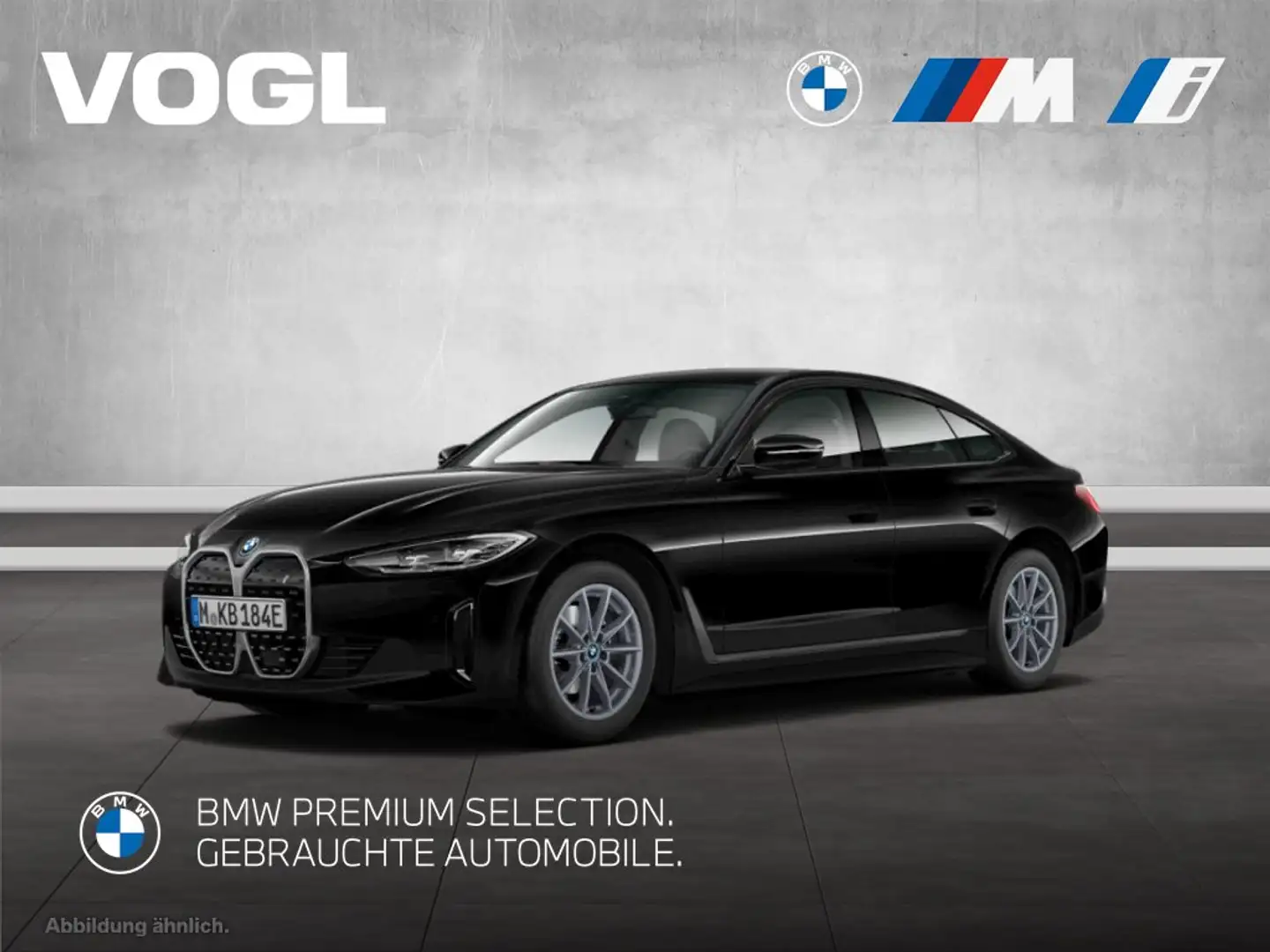 BMW i4 eDrive40 Gran Coupé Schwarz - 1