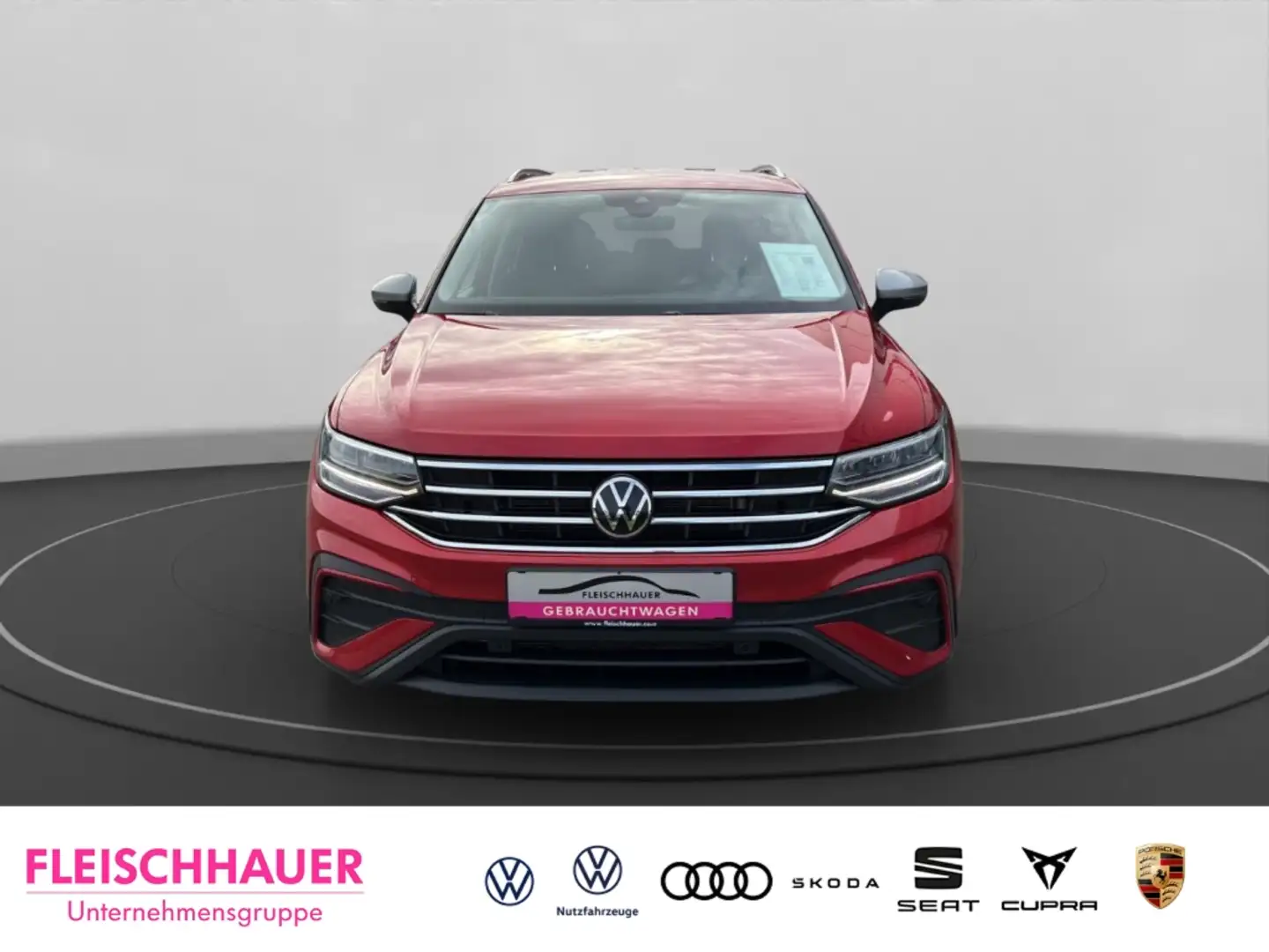 Volkswagen Tiguan Allspace Life 2.0 TDI DSG+NAVI+7 SITZE+AHK+LED Rot - 2