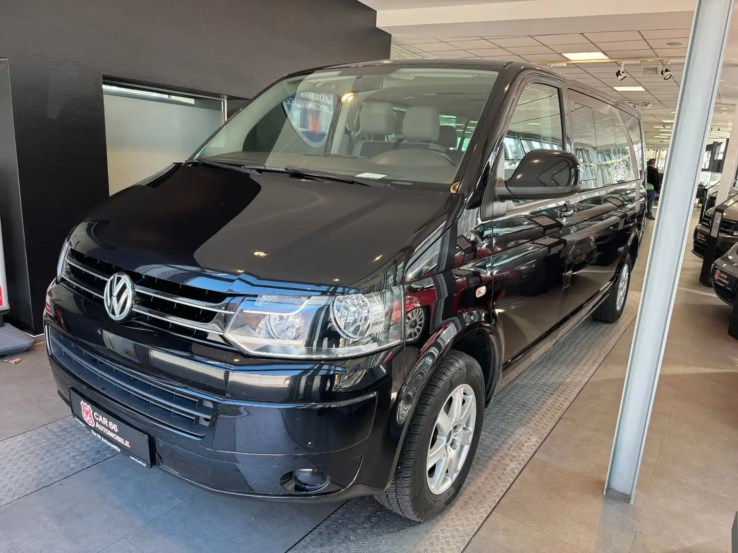 Volkswagen T5 Transporter Bus Caravelle Comfortline lang Чорний - 1