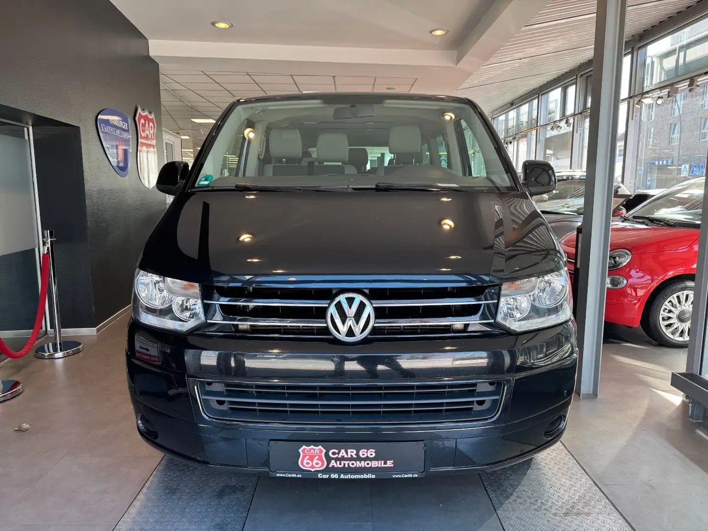 Volkswagen T5 Transporter Bus Caravelle Comfortline lang Чорний - 2