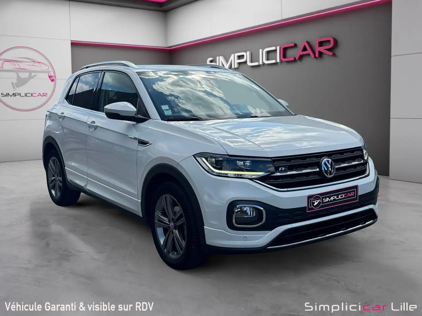 Volkswagen T-Cross R-Line Blanc - 1