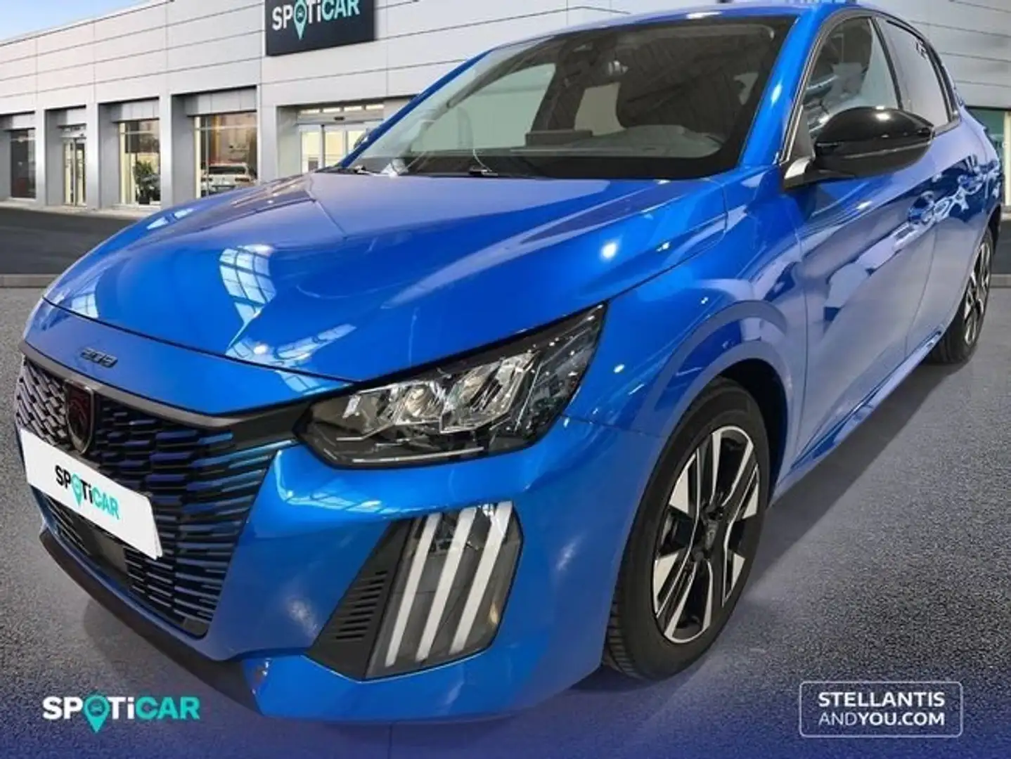 Peugeot 208 Gasolina 100 S&S 6 Vel. MAN Allure Azul - 1